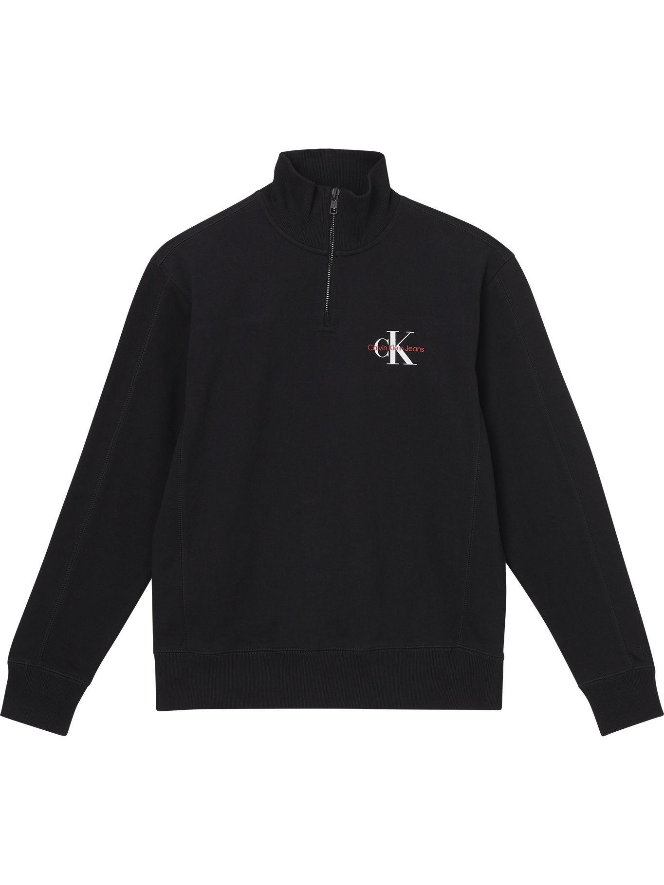 Polerón Monogram Quarter Negro Calvin Klein-0