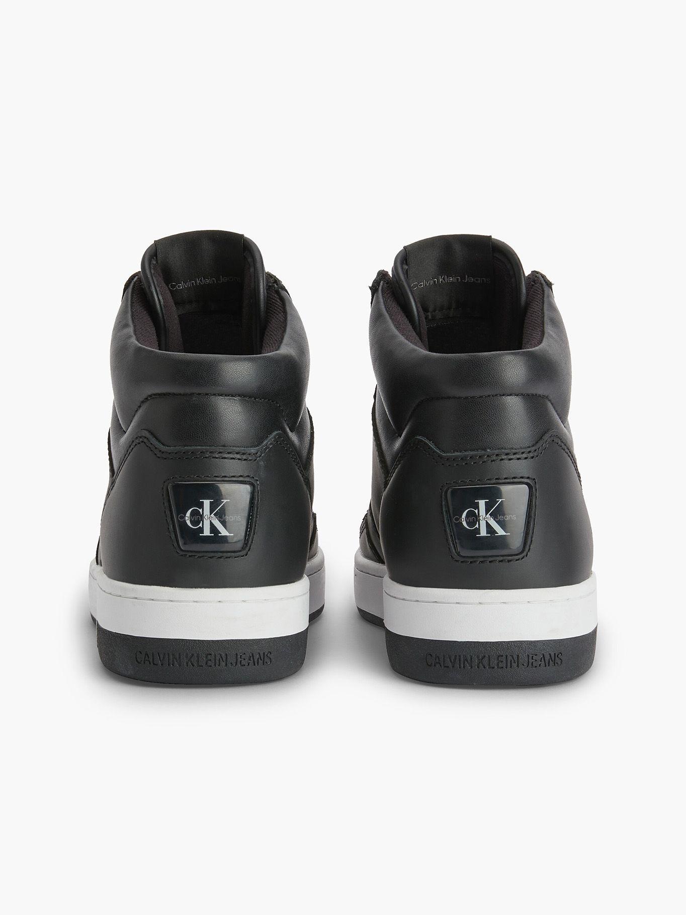 Zapatilla Basket Cupsole Mid Negro Calvin Klein-2