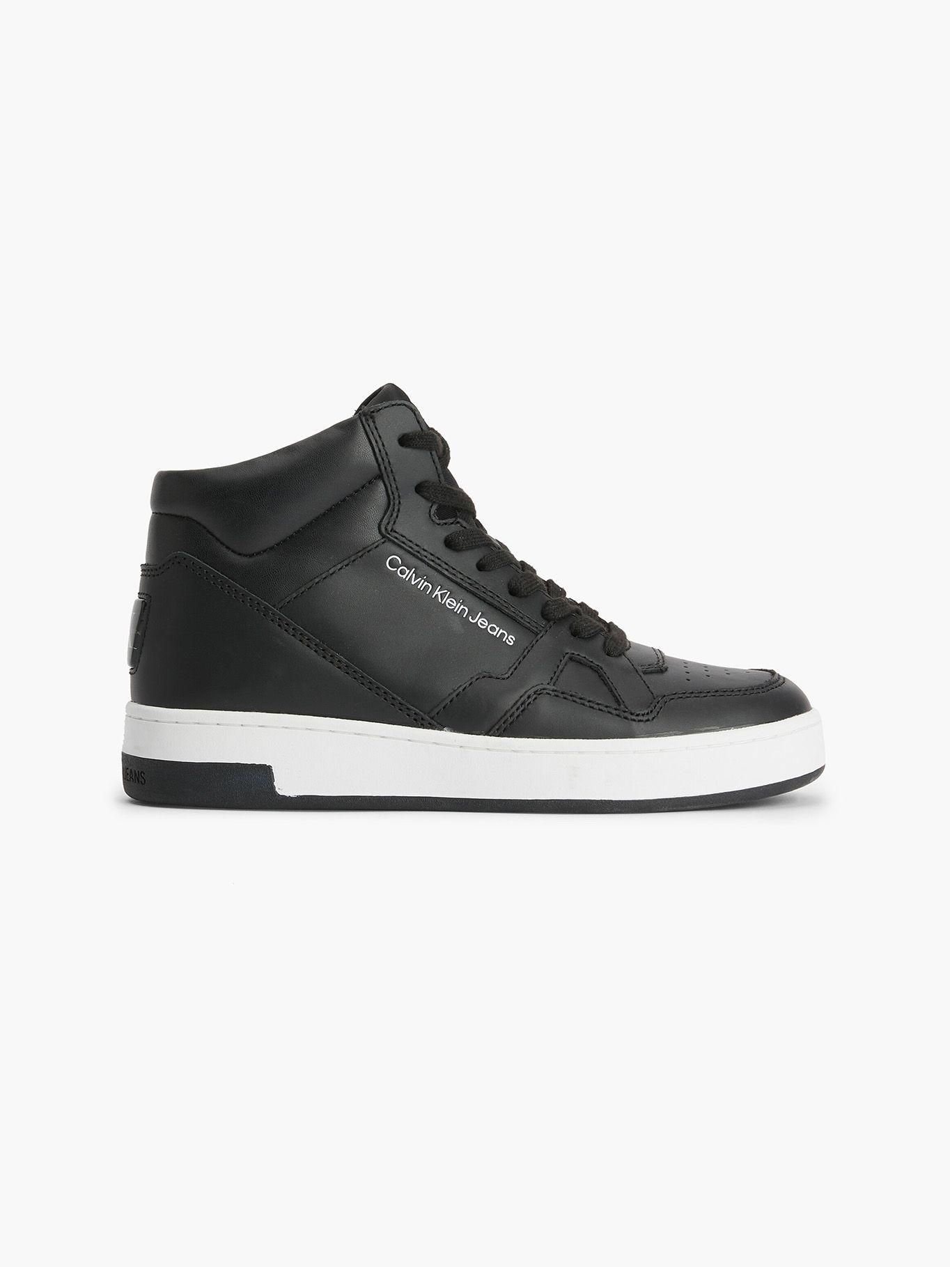 Zapatilla Basket Cupsole Mid Negro Calvin Klein-4