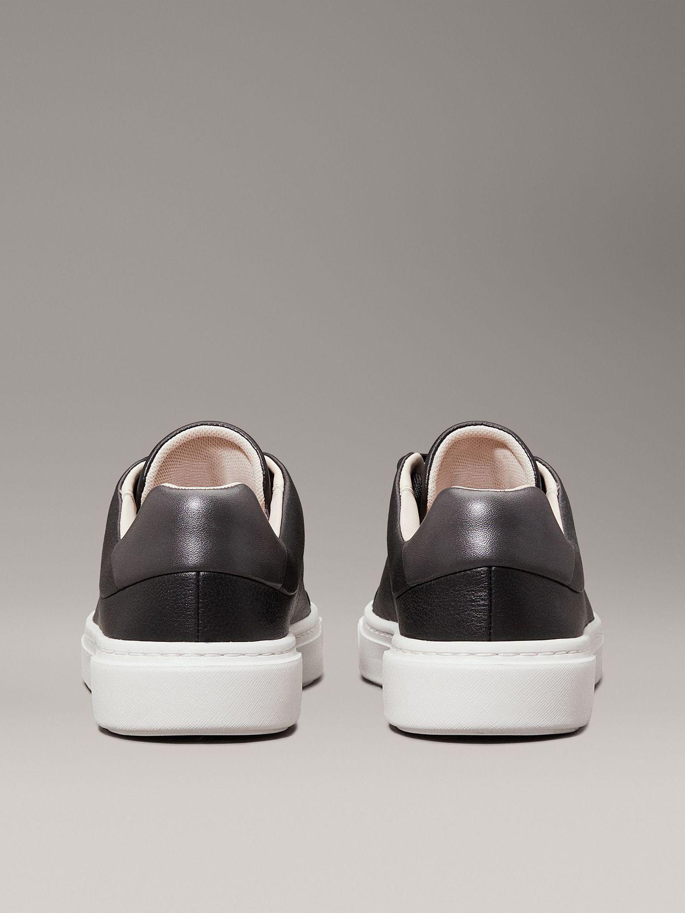 Zapatillas de cuero Negro Calvin Klein-1