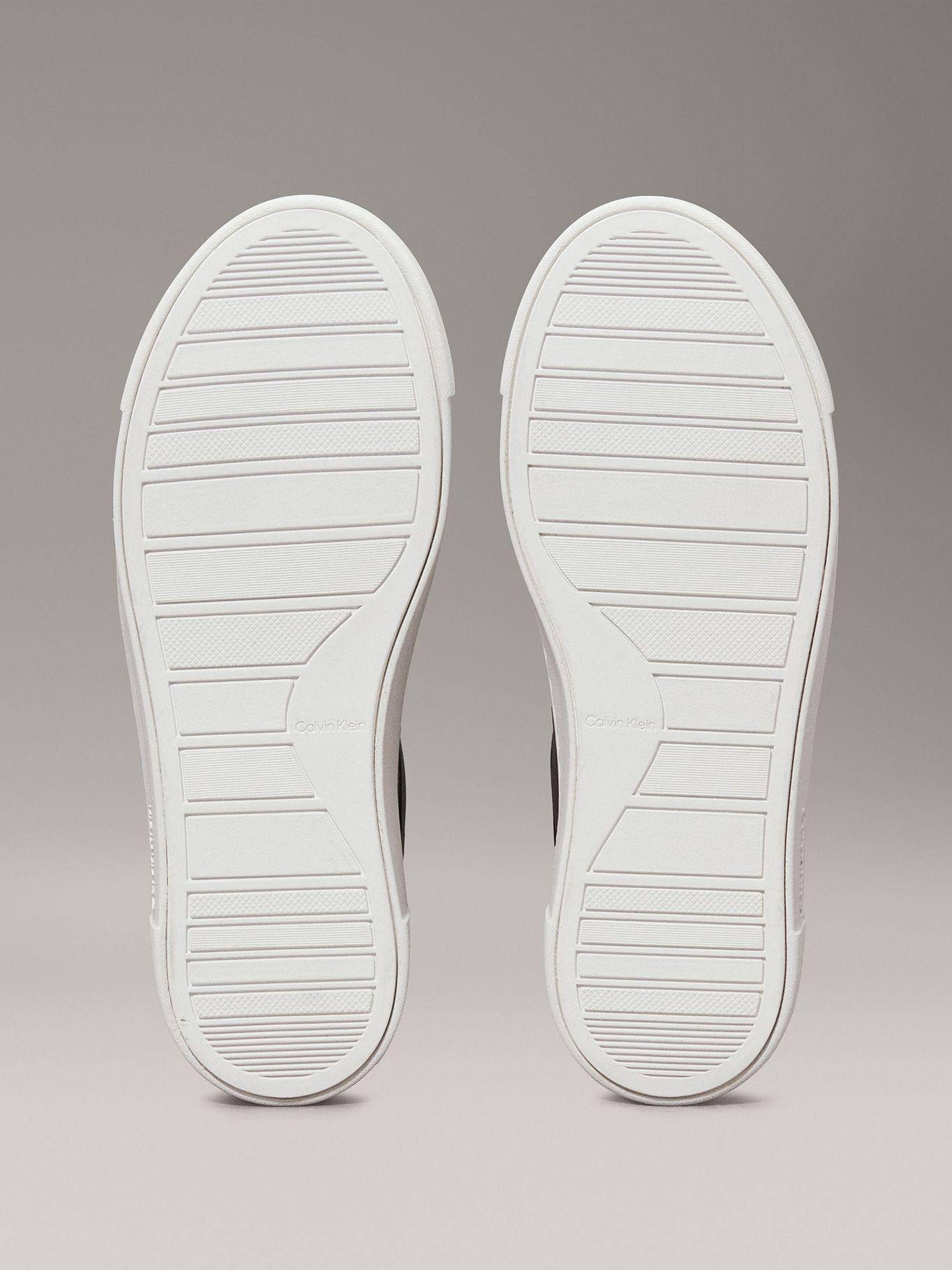 Zapatillas de cuero Negro Calvin Klein-3