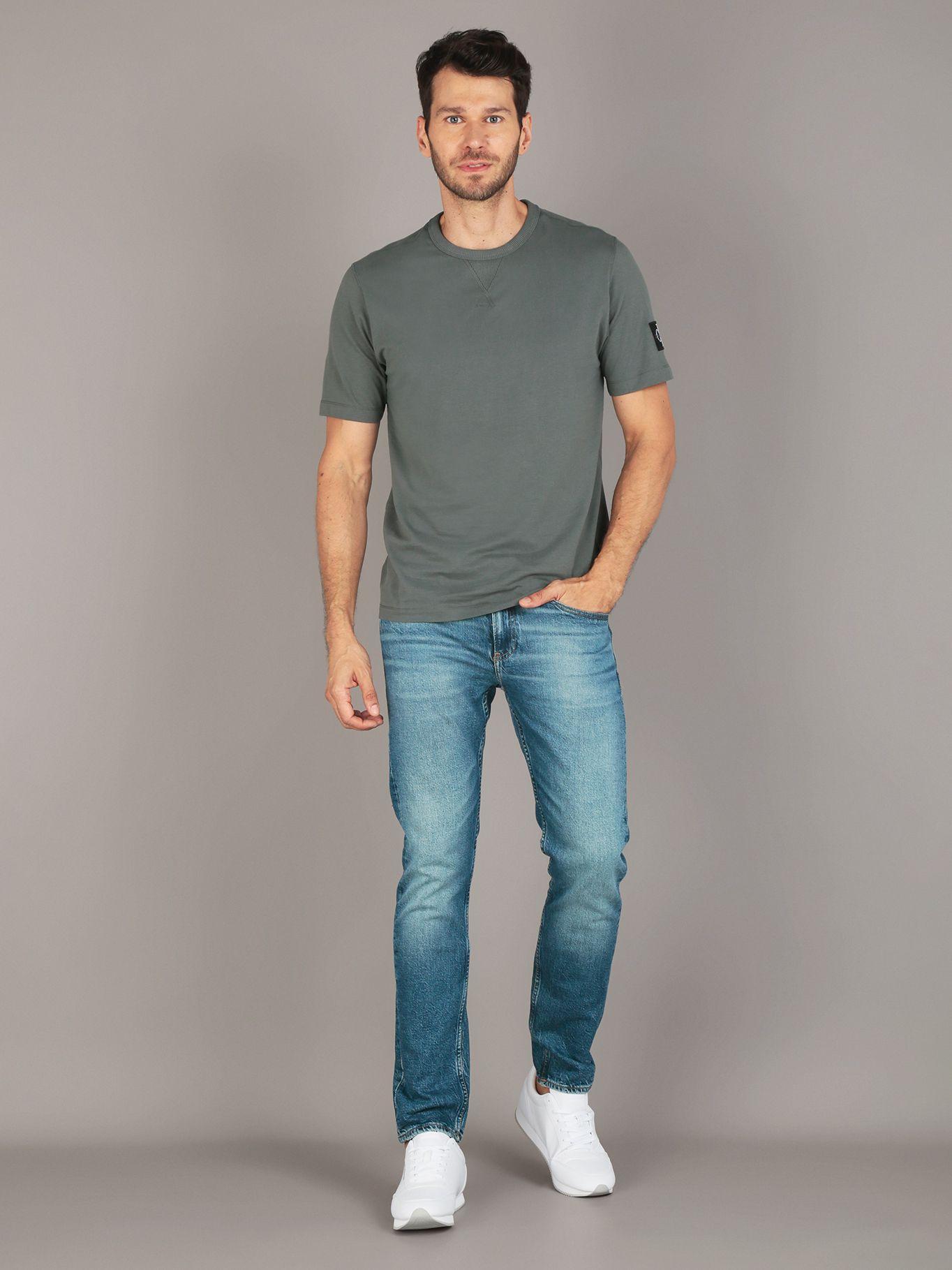 Polera Badge Regular Verde Calvin Klein-1