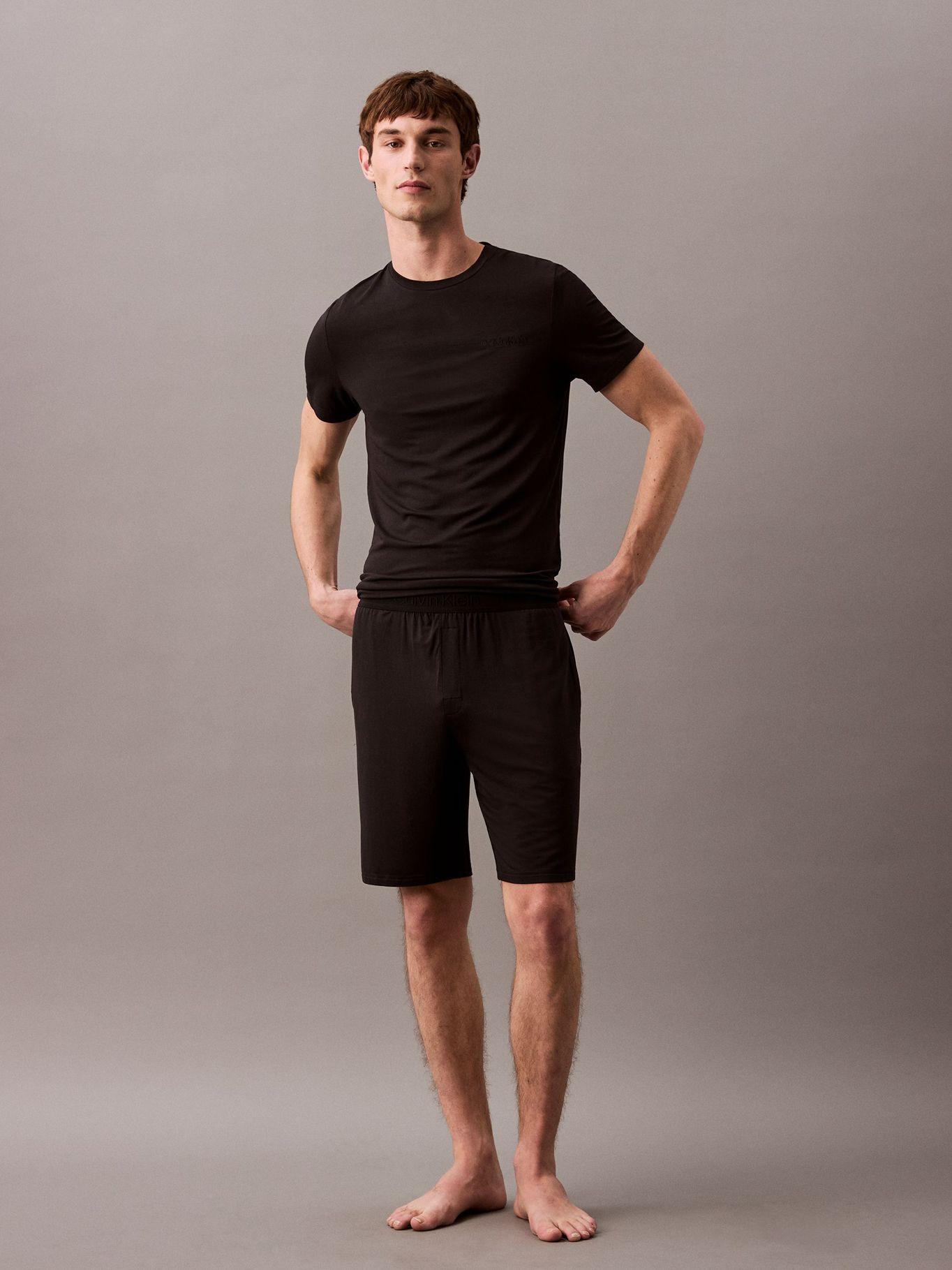 Shorts de Pijama Ultra Soft Modal Negro Calvin Klein-1