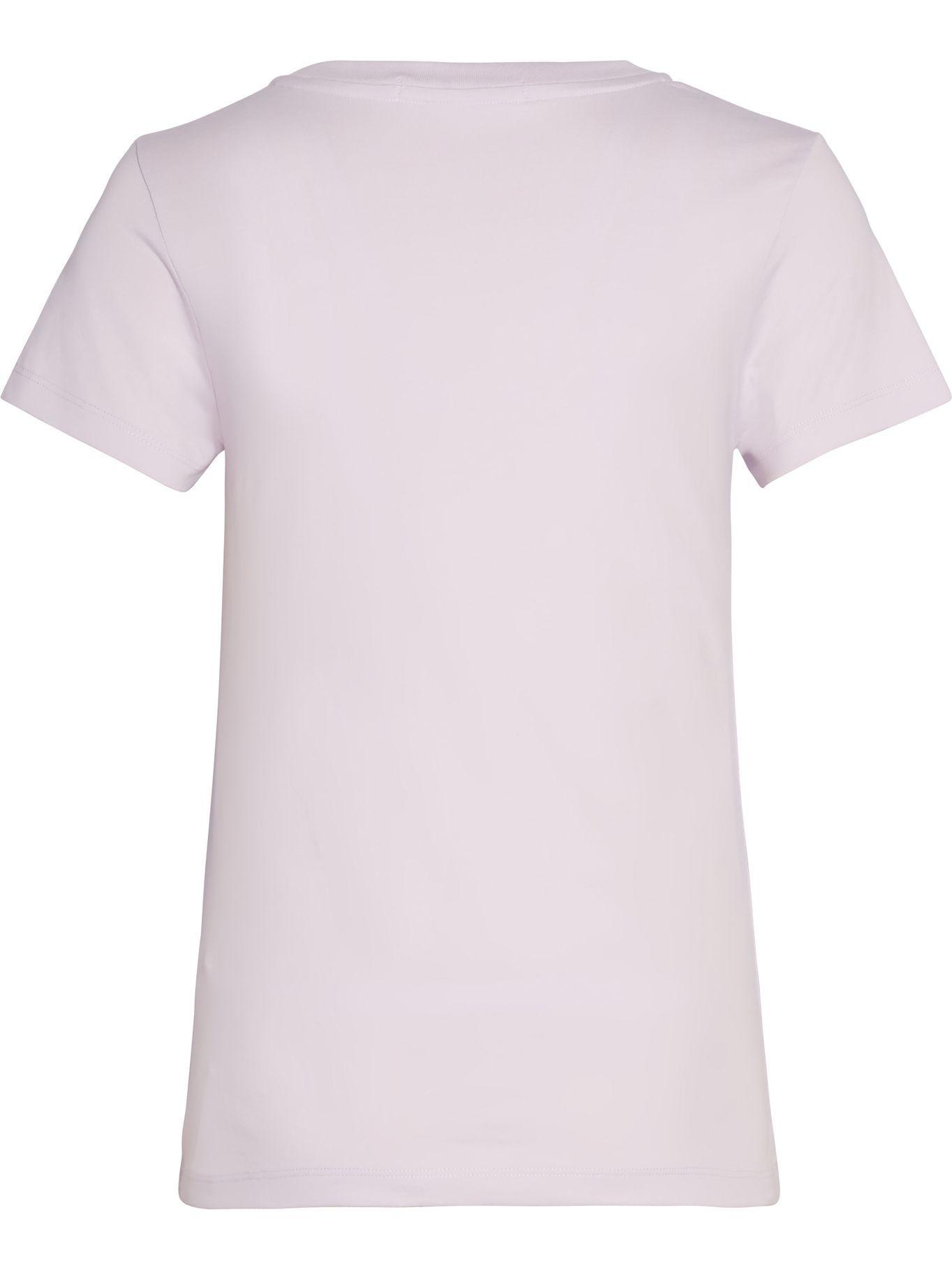 Polera Metallic Instit Logo Rosa Calvin Klein-3