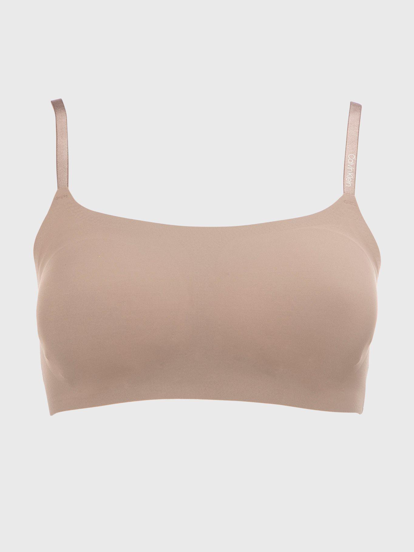 Bralette Invisibles Comfort Beige Calvin Klein-1