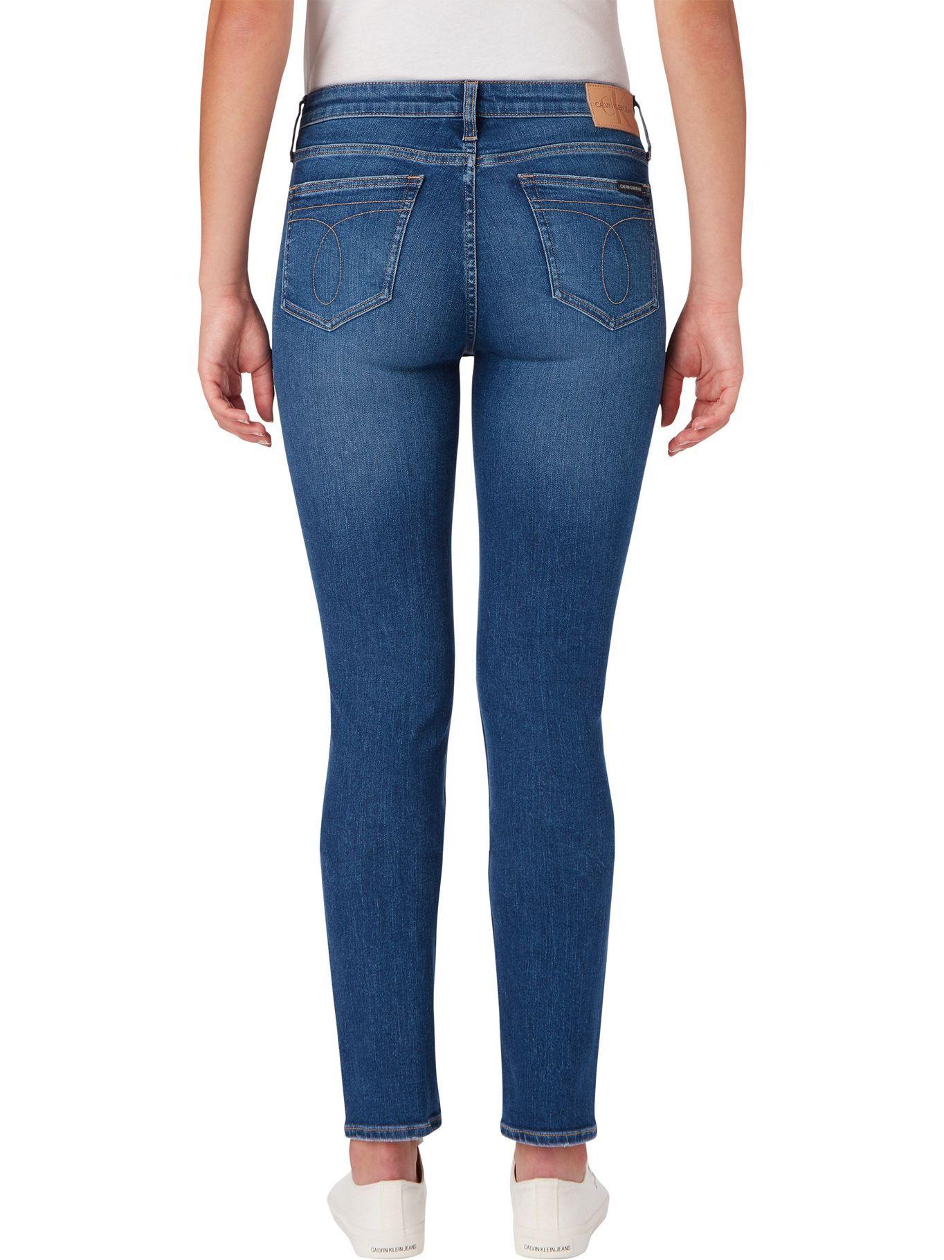 Jeans Ckj 021 Mid Rise Slim Azul Calvin Klein-1