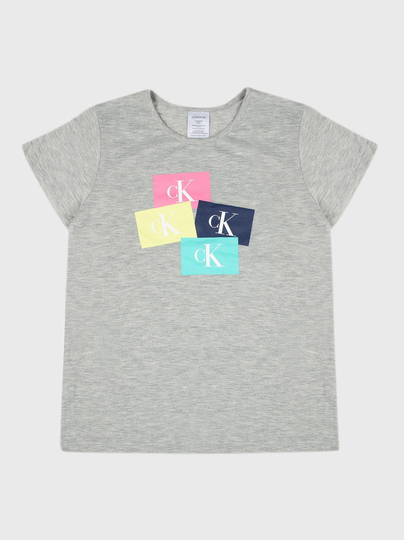 Pijama Niña Set 3 Piezas Multicolor Calvin Klein-2