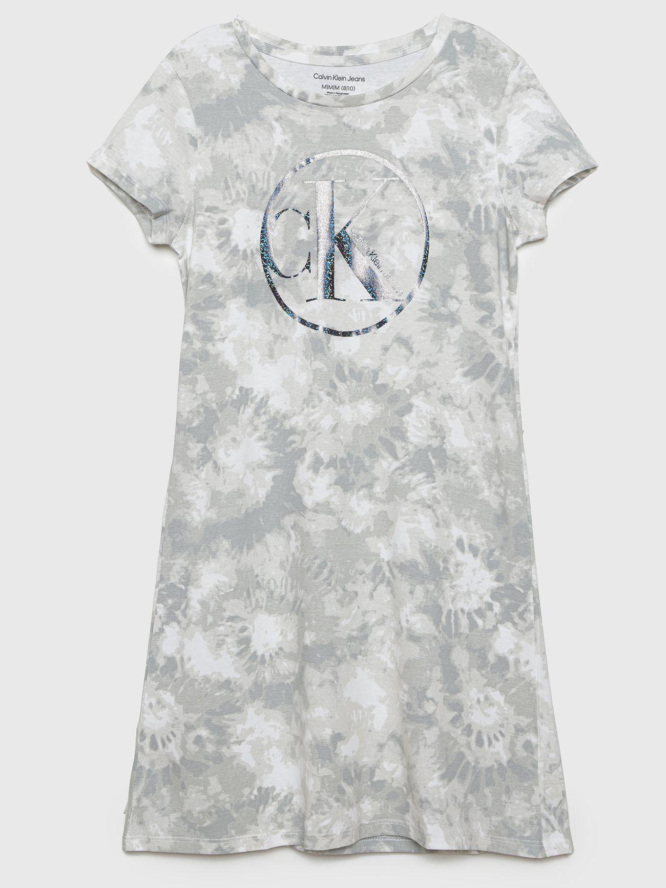 Vestido Tie Dye Ck Gris Calvin Klein-0