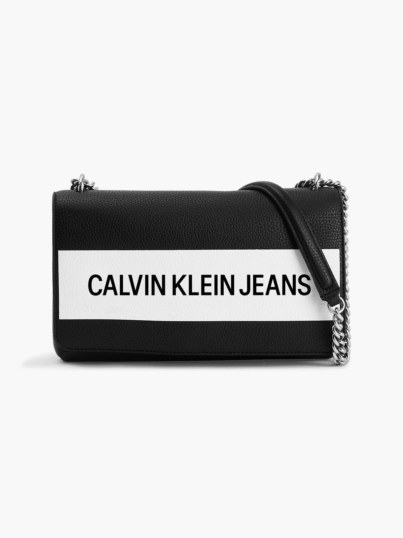 Bandolera Ckj Sculpted Negro Calvin Klein Mujer-0
