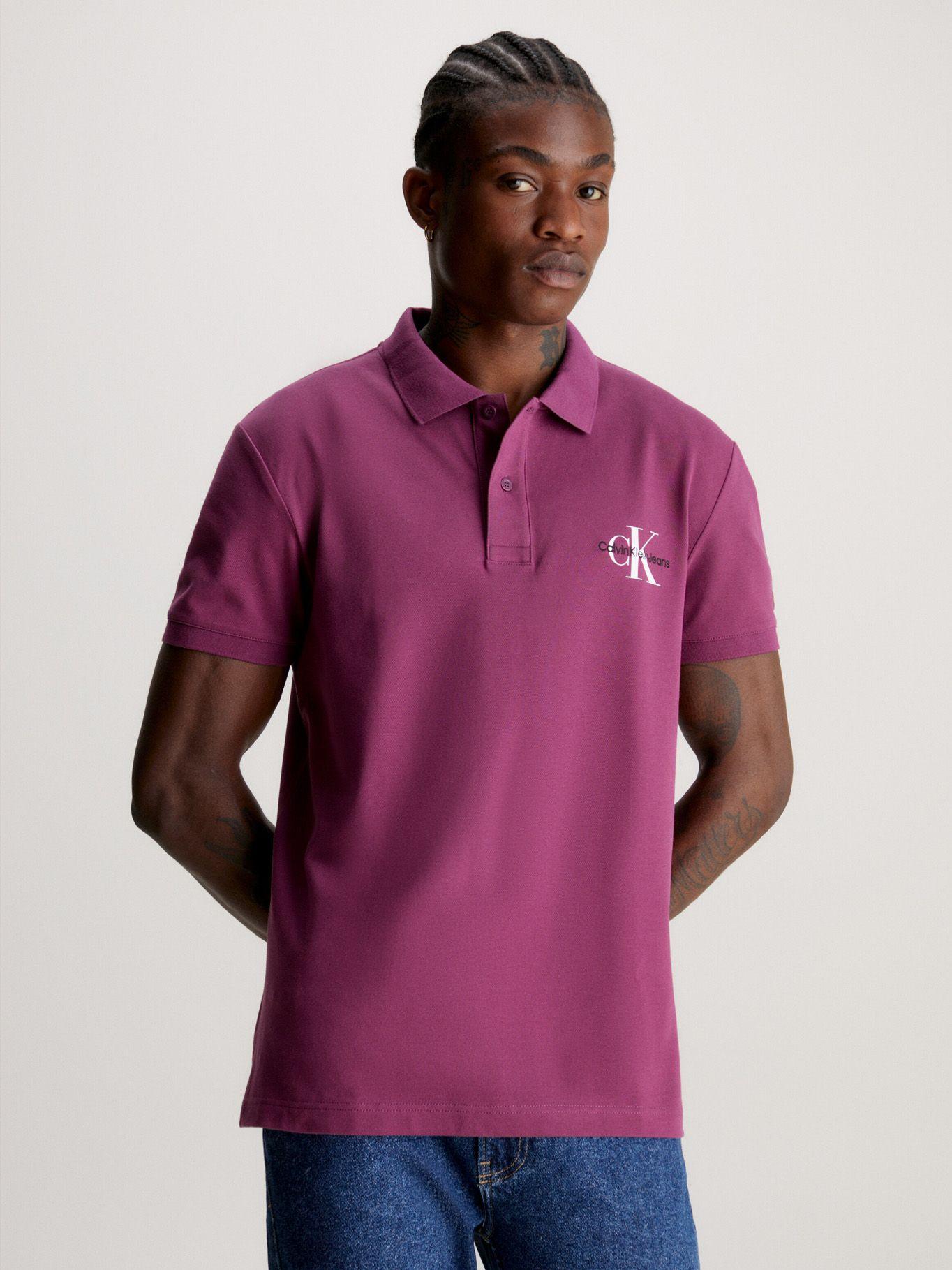 Polo Monologo  Morado Calvin Klein-0