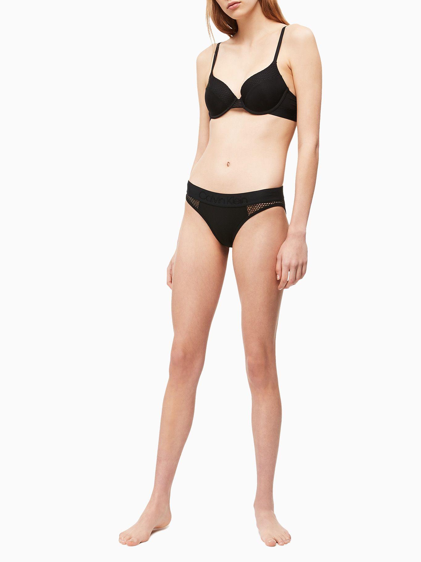 Brasier Básico Tonal Logo Negro Calvin Klein-1