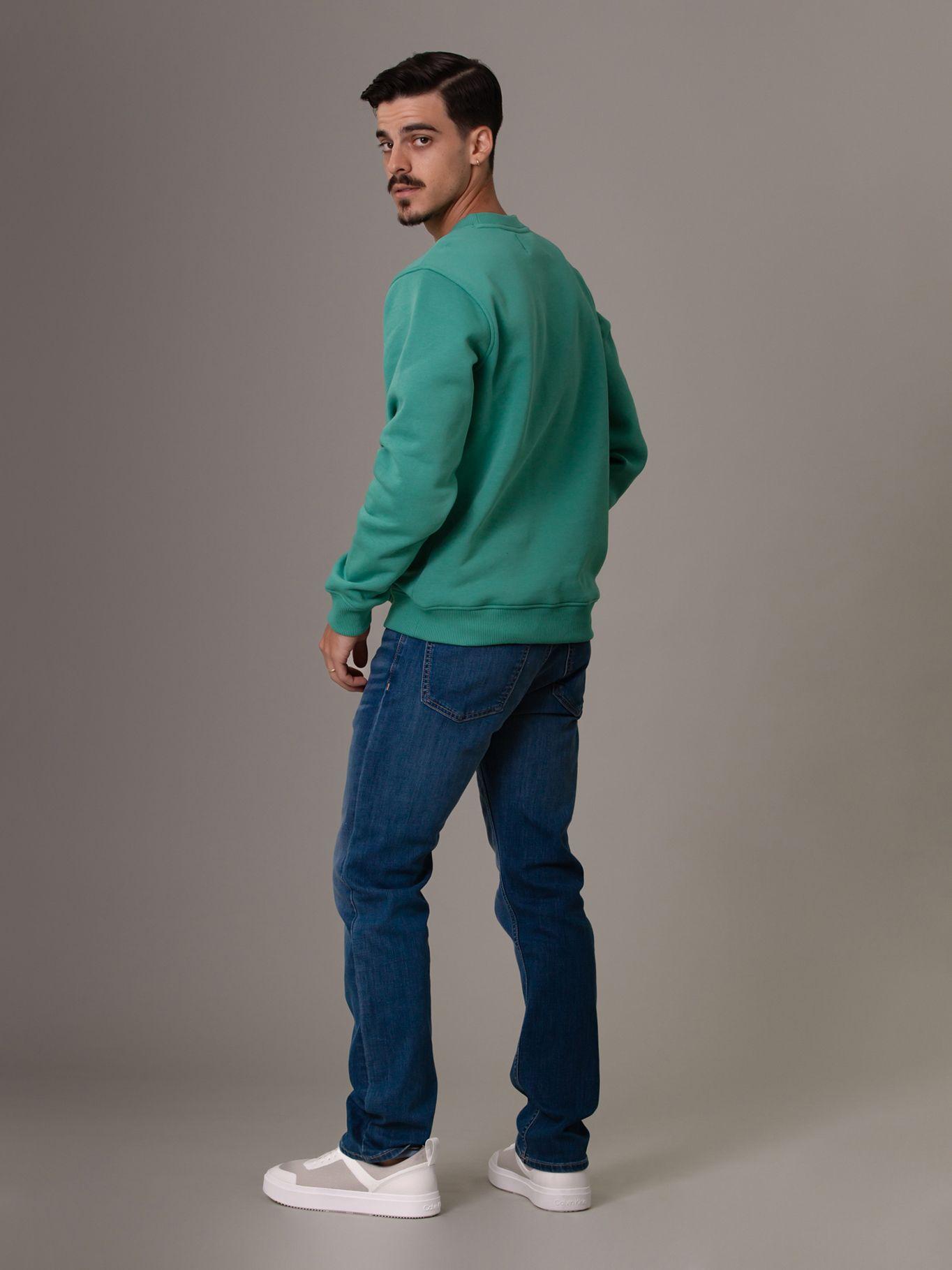 Polerón Monologo Verde Calvin Klein-2