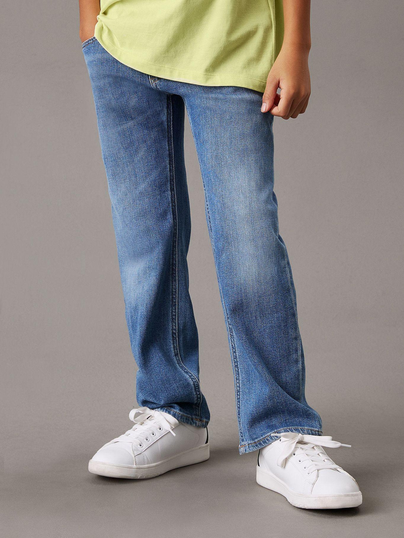 Jeans Niño Soft Blue Regular Straight Azul Calvin Klein-2