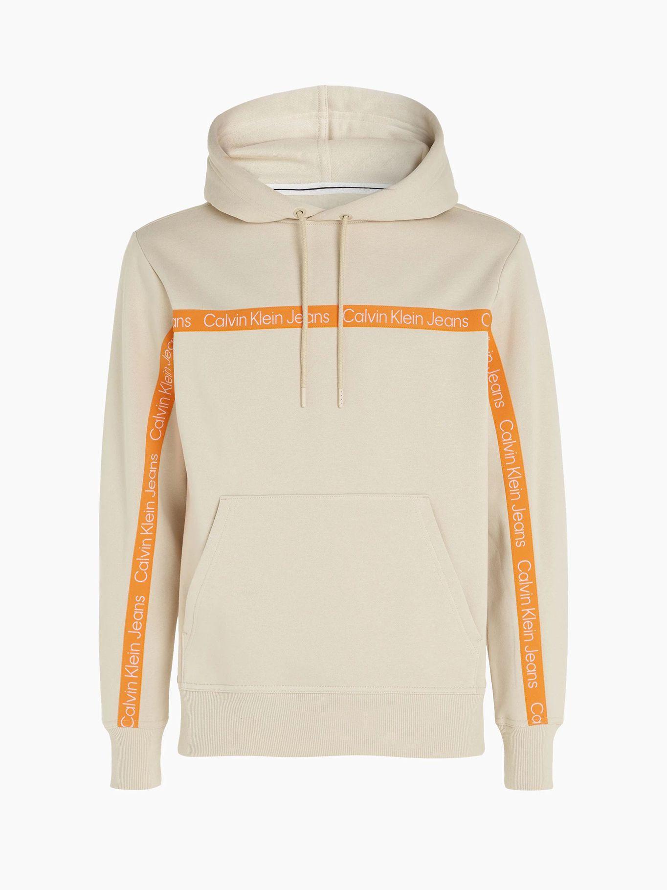 Sudadera con capucha Beige Calvin Klein-4