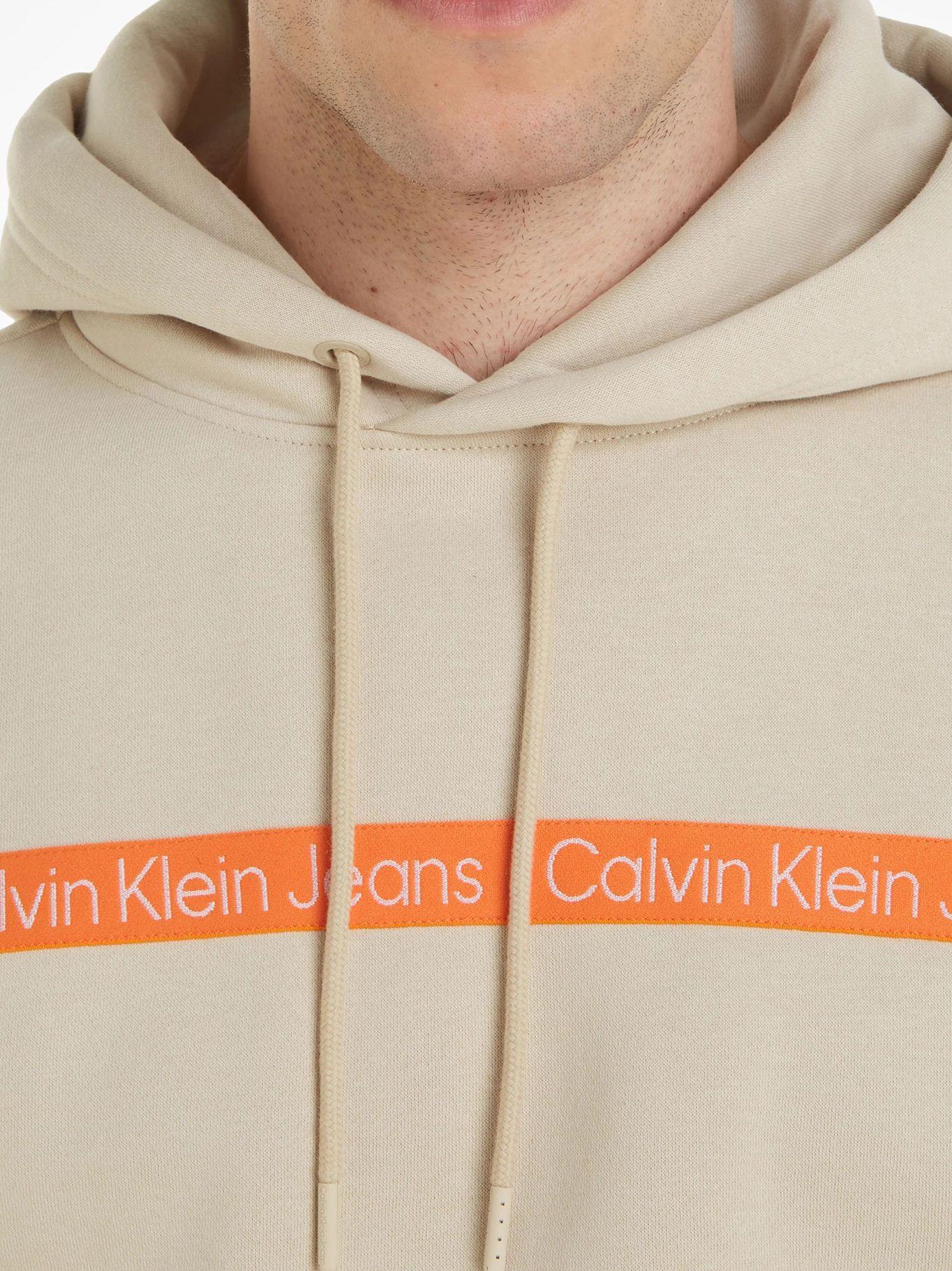 Sudadera con capucha Beige Calvin Klein-2