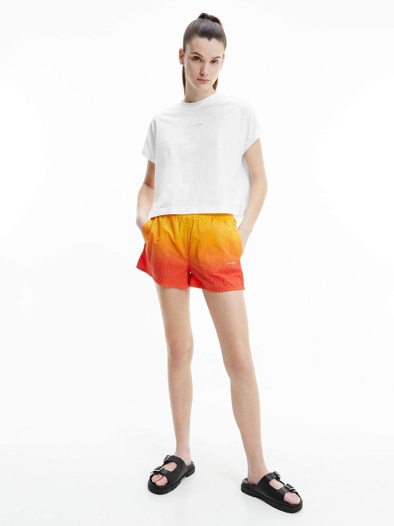 Polera Degrade Back Blanco Calvin Klein Mujer-0