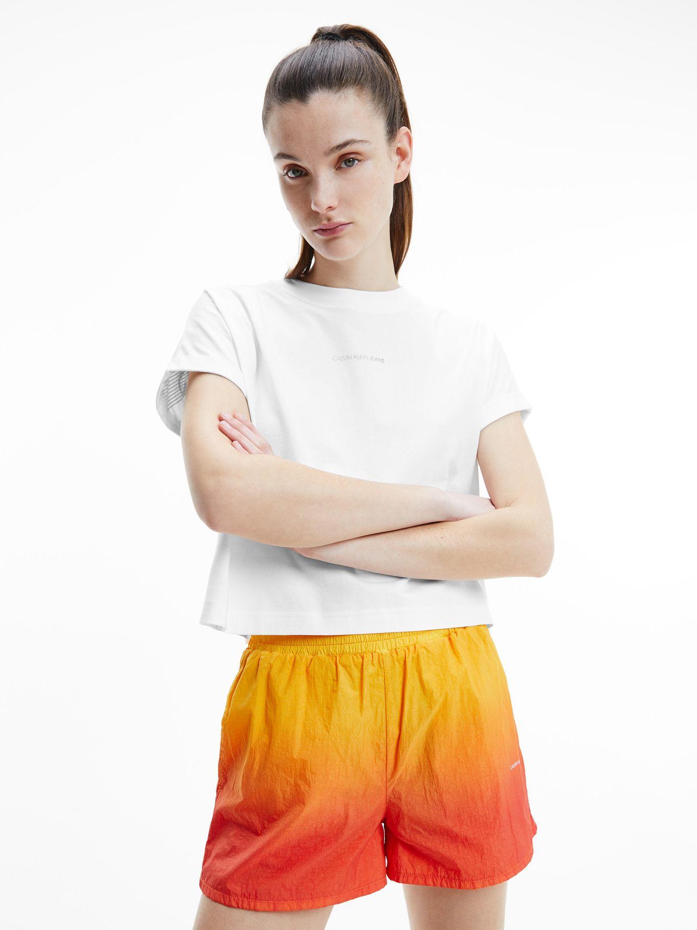 Polera Degrade Back Blanco Calvin Klein Mujer-3