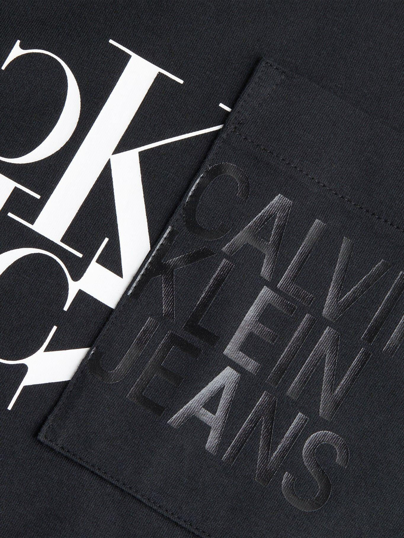 Polera Hybrid Pocket Negro Calvin Klein-1