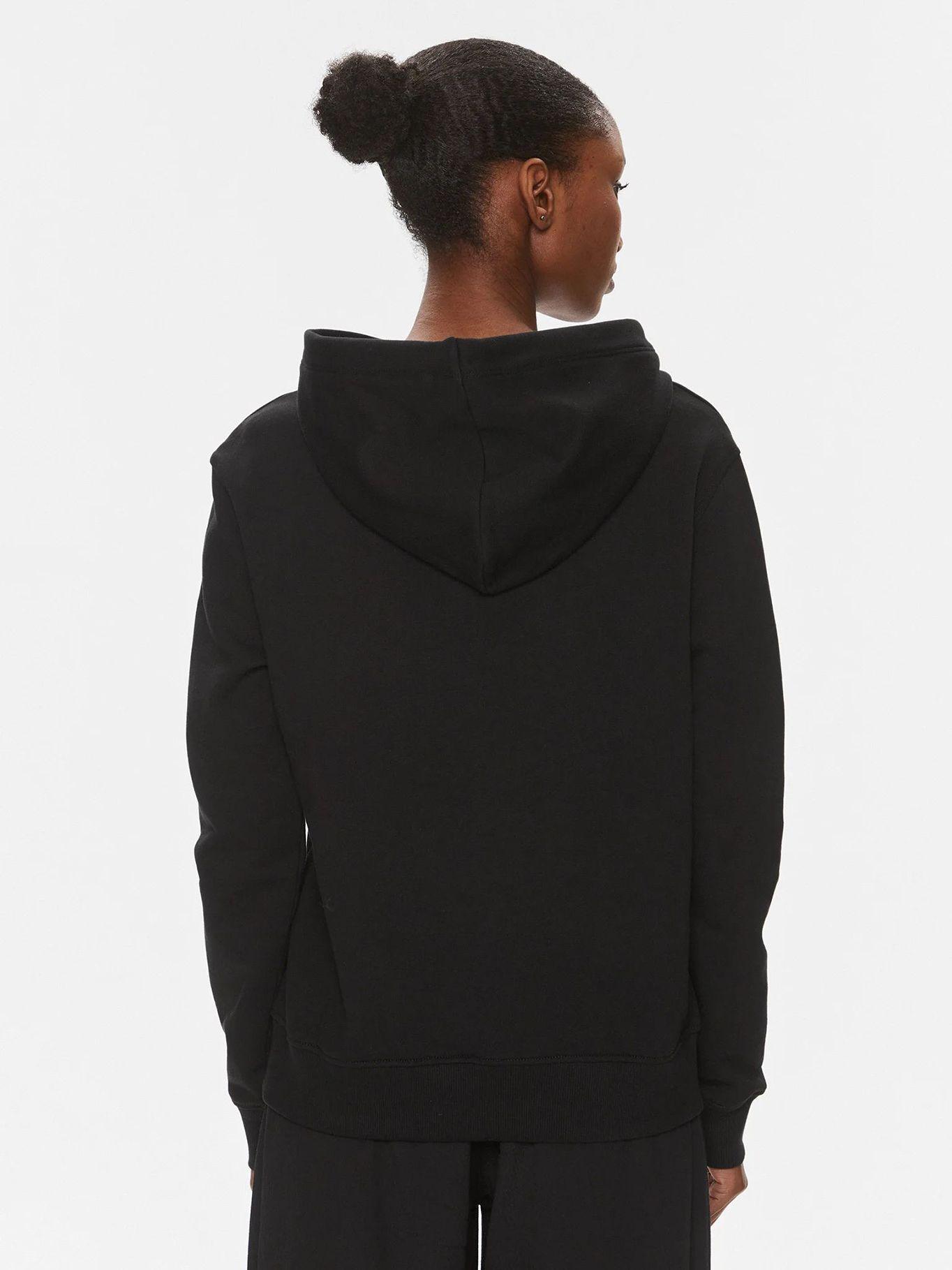 Polerón con Gorro Diffused Box Negro Calvin Klein-2