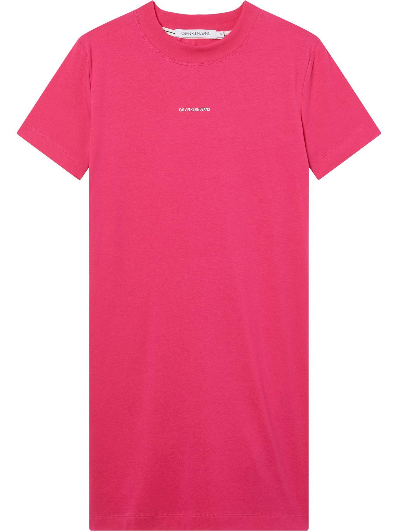 Vestido Micro Branding Fucsia Calvin Klein-0