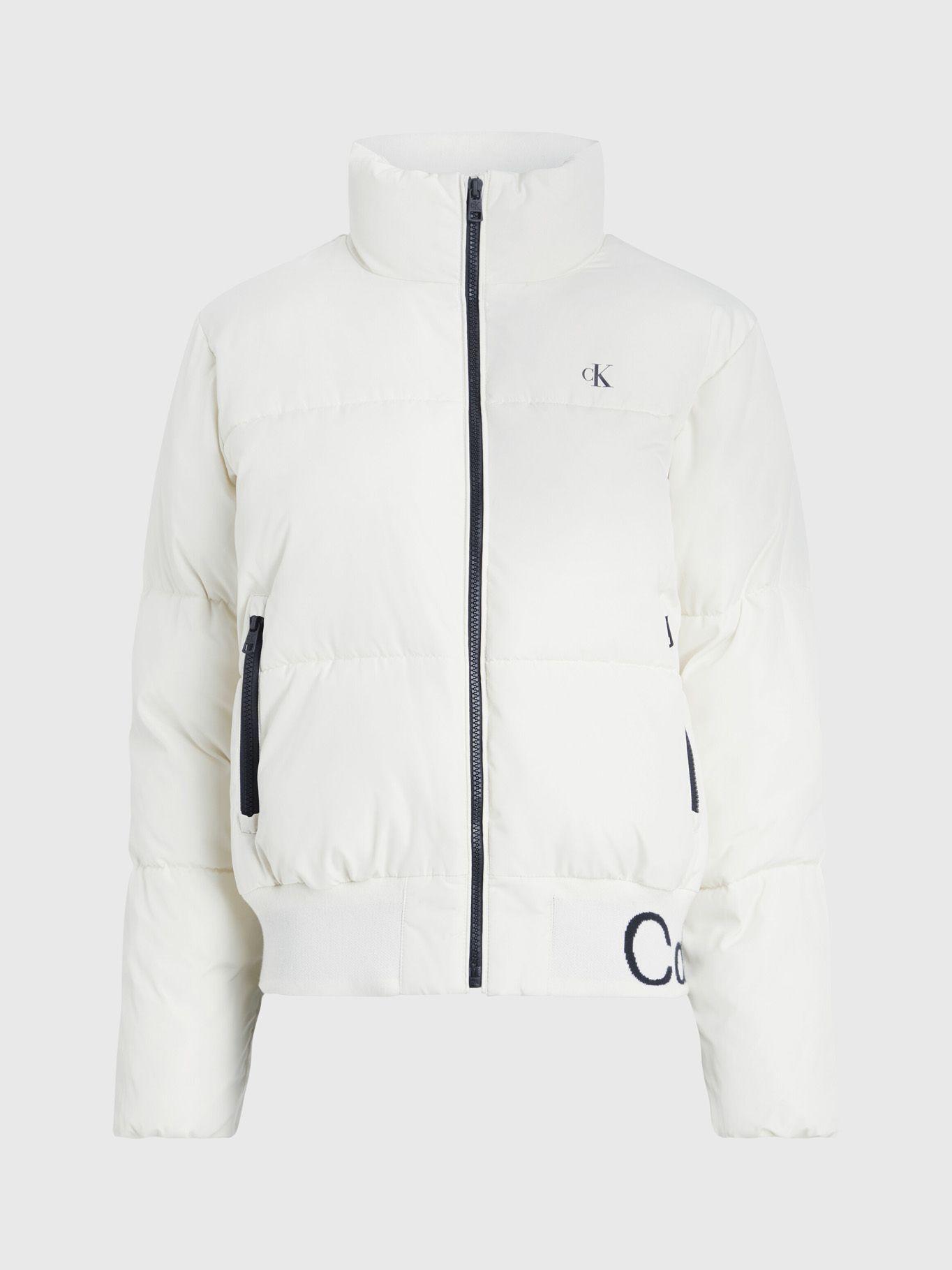 Parka Logo Hem Blanco-4