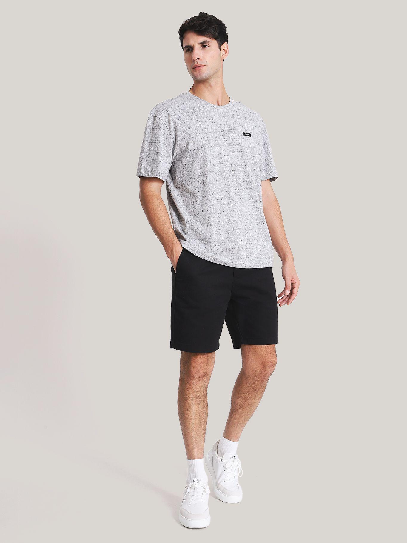 Polera Cotton Comfort Fit Gris Calvin Klein-1