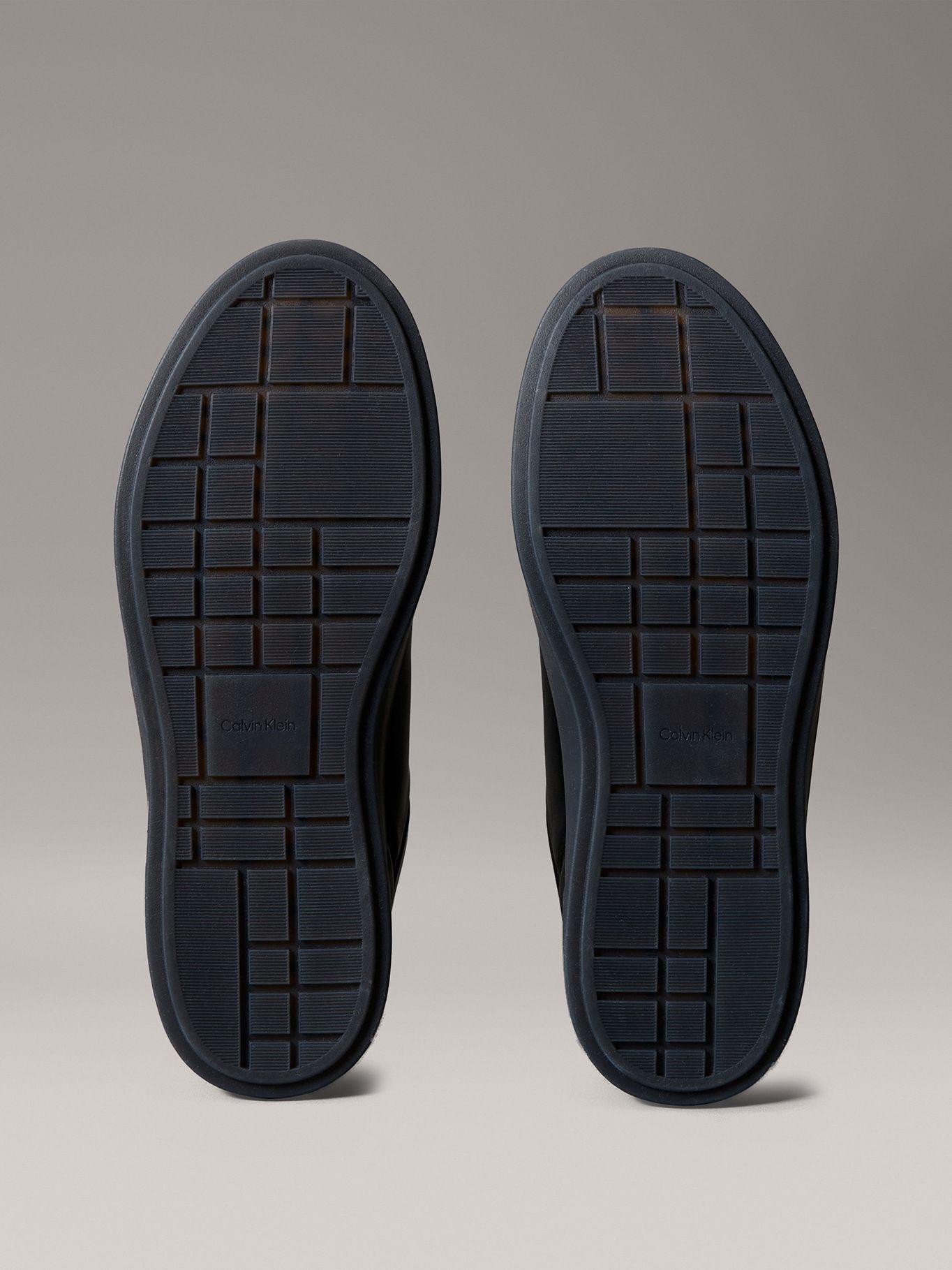Zapatillas de Cuero Oxford Negro Calvin Klein Mujer-3