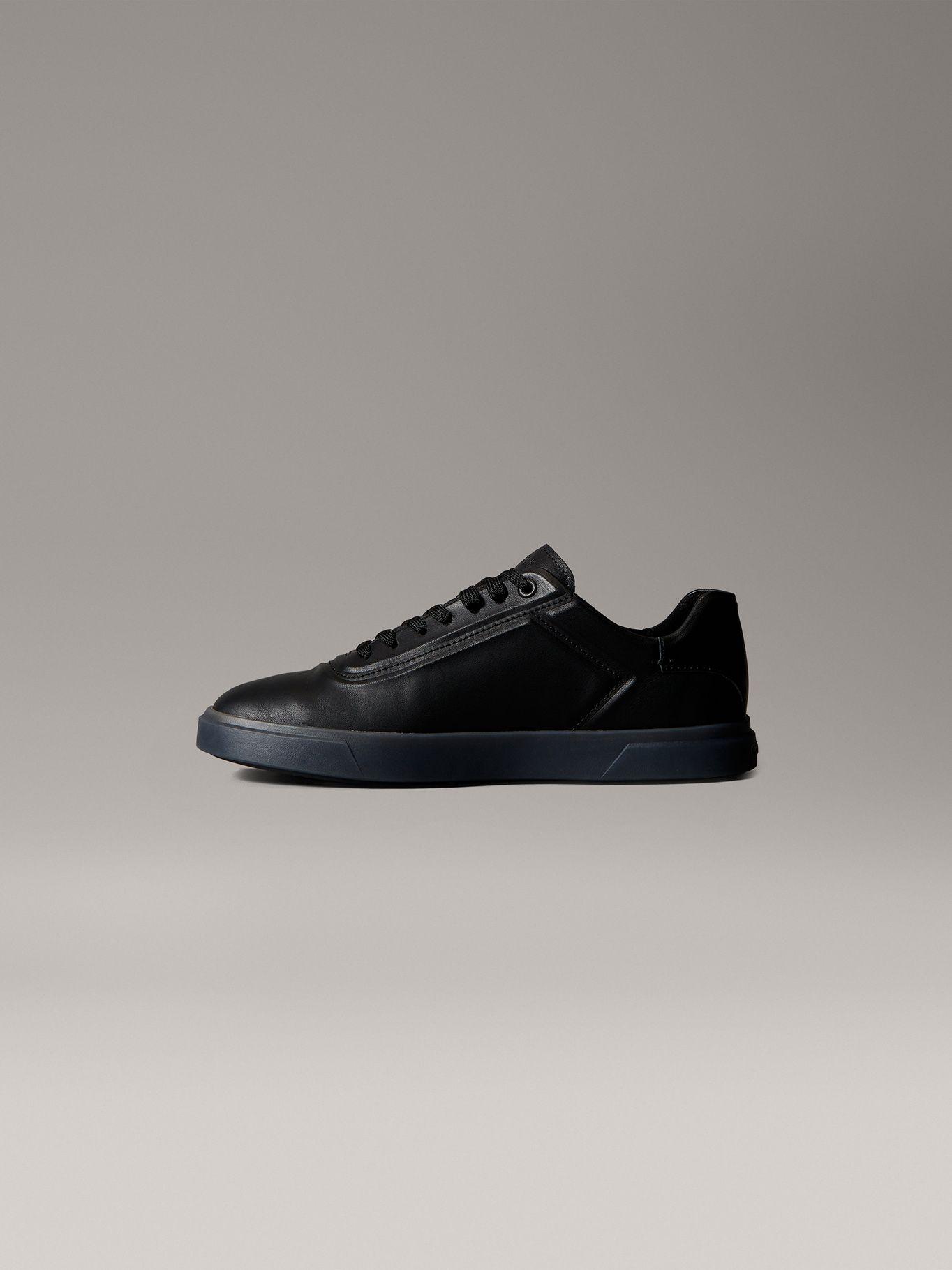 Zapatillas de Cuero Oxford Negro Calvin Klein Mujer-5