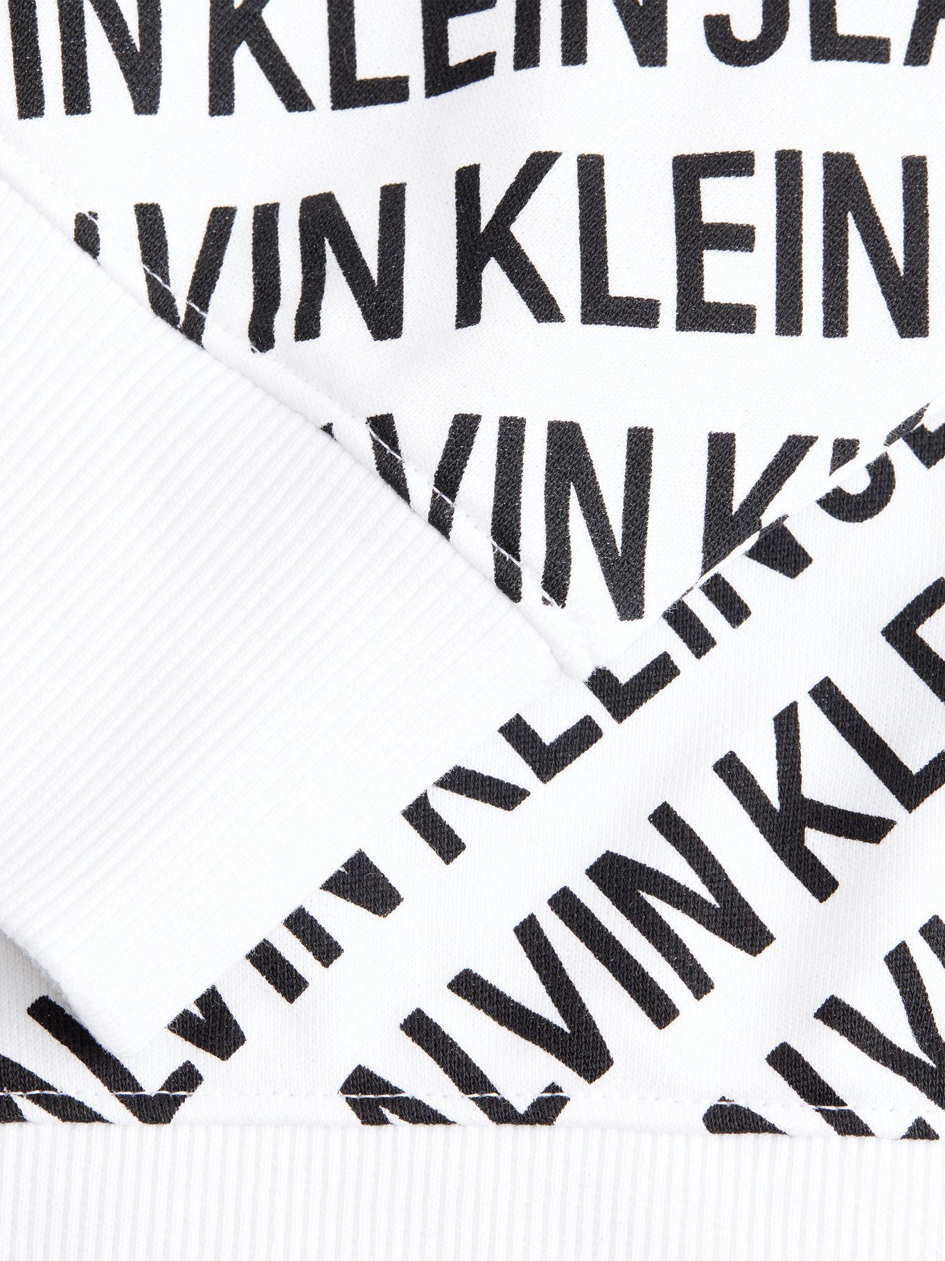 Polerón Aop Diagonal Blanco Calvin Klein-1