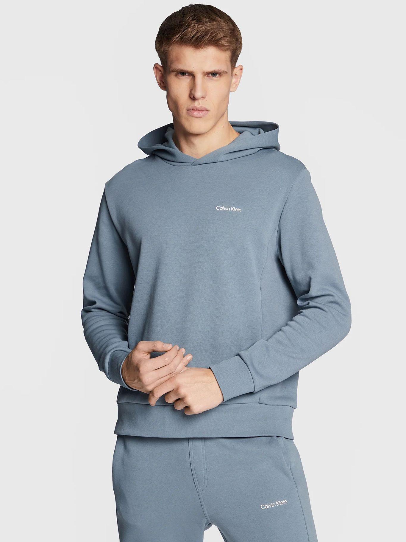 Sudadera con capucha y logo Gris Calvin Klein K10K109927-POC-0