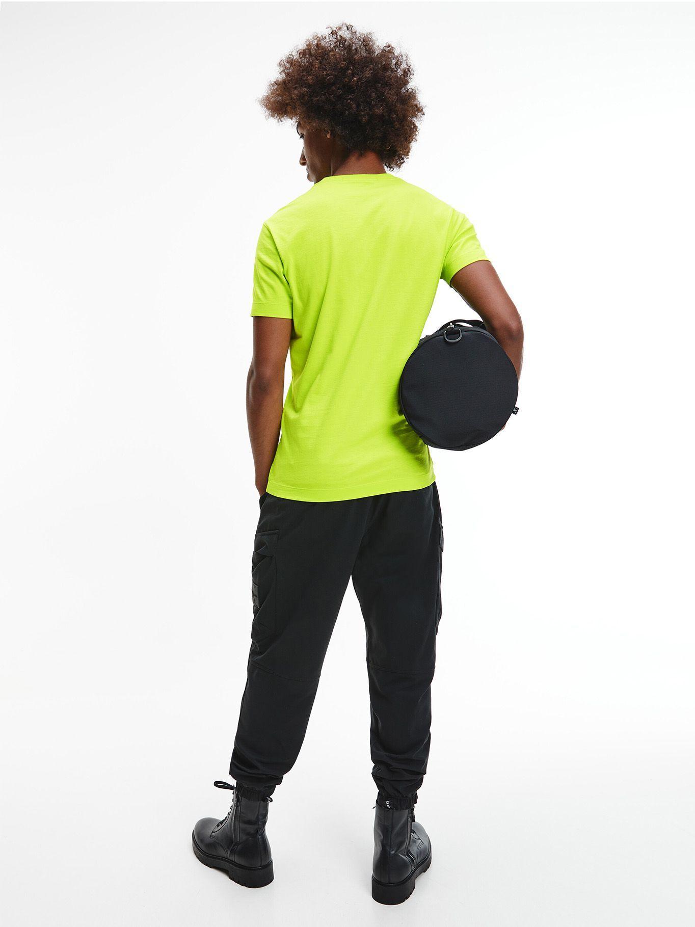 Polera Micro Branding Verde Calvin Klein-2