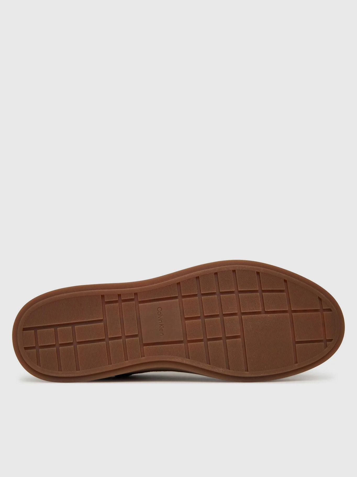 Zapatillas Ante de Caña Baja Burdeo Calvin Klein Mujer-3