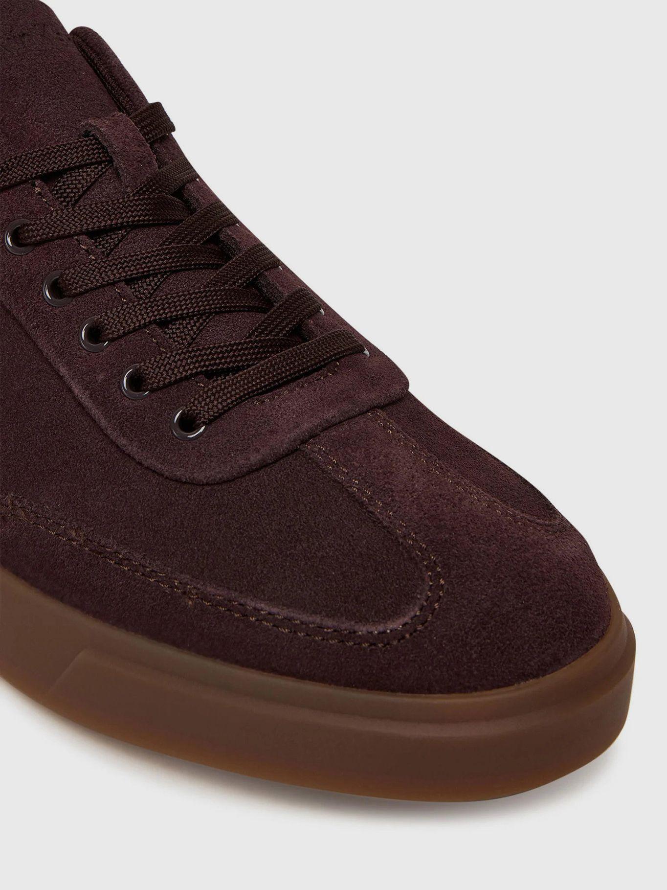 Zapatillas de Ante de Caña Baja Burdeo Calvin Klein-5