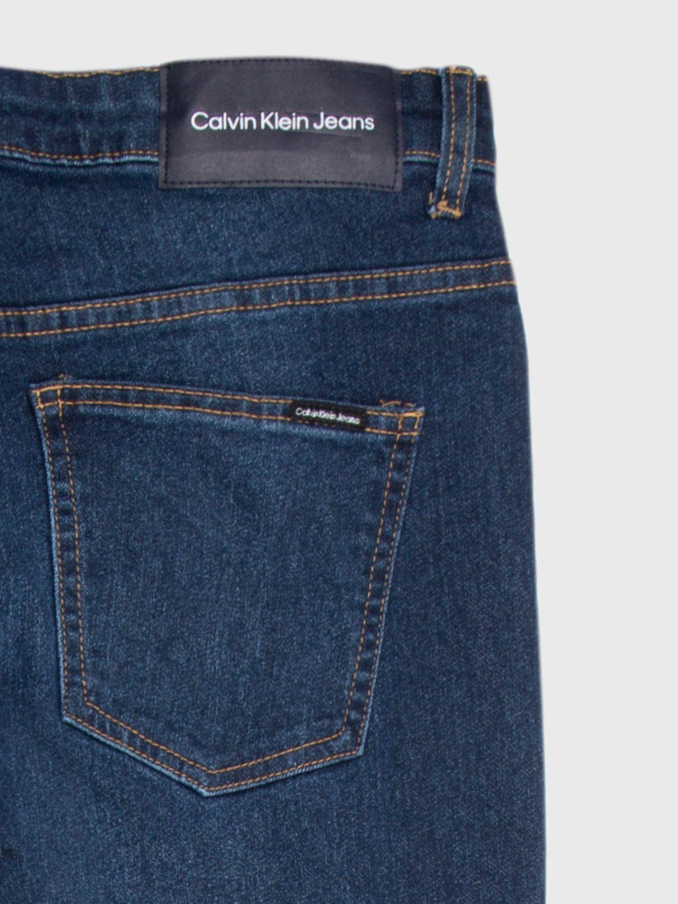 Jeans Niño Slim Straight 468 Azul Calvin Klein-3