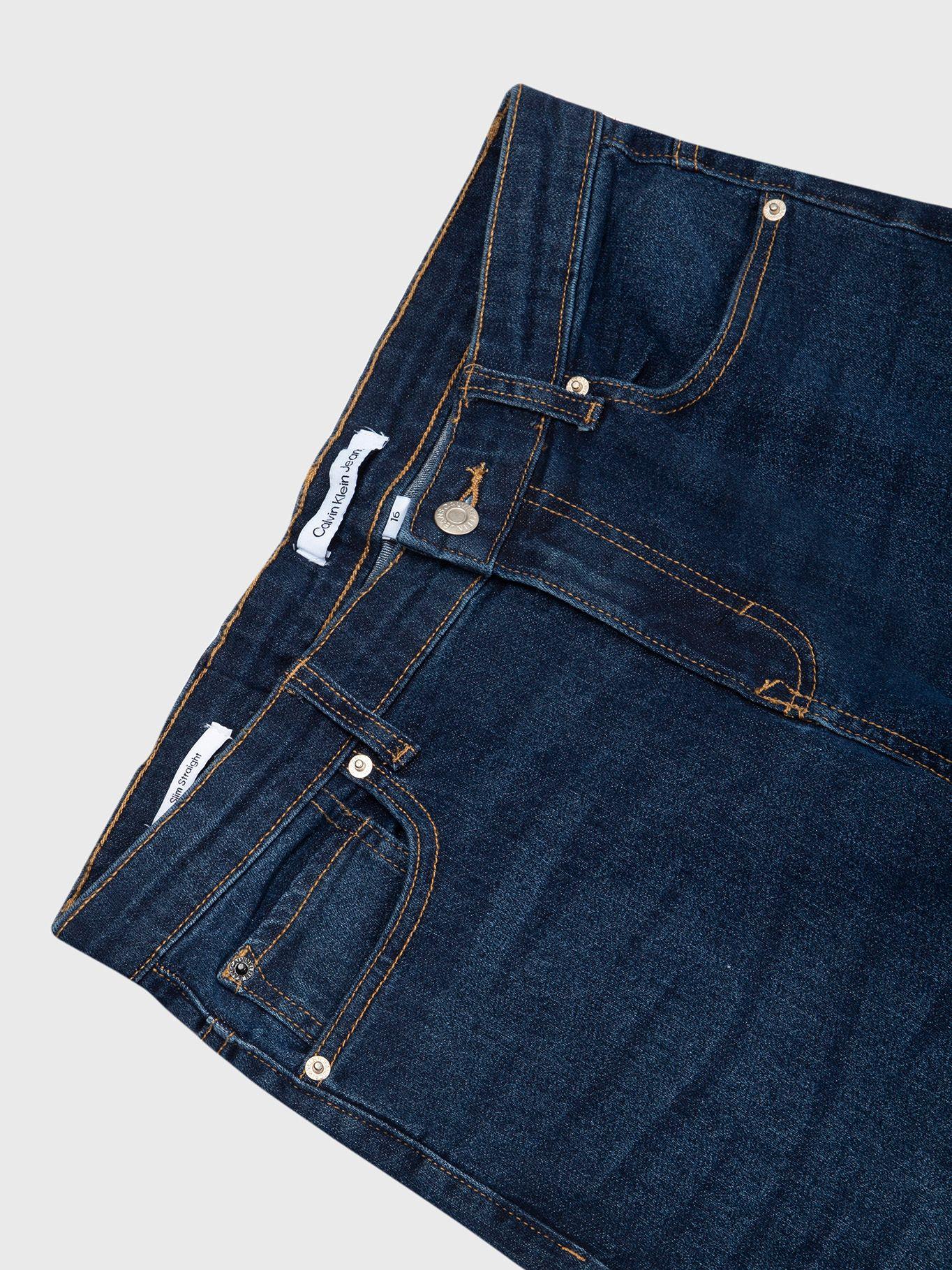 Jeans Niño Slim Straight 468 Azul Calvin Klein-2