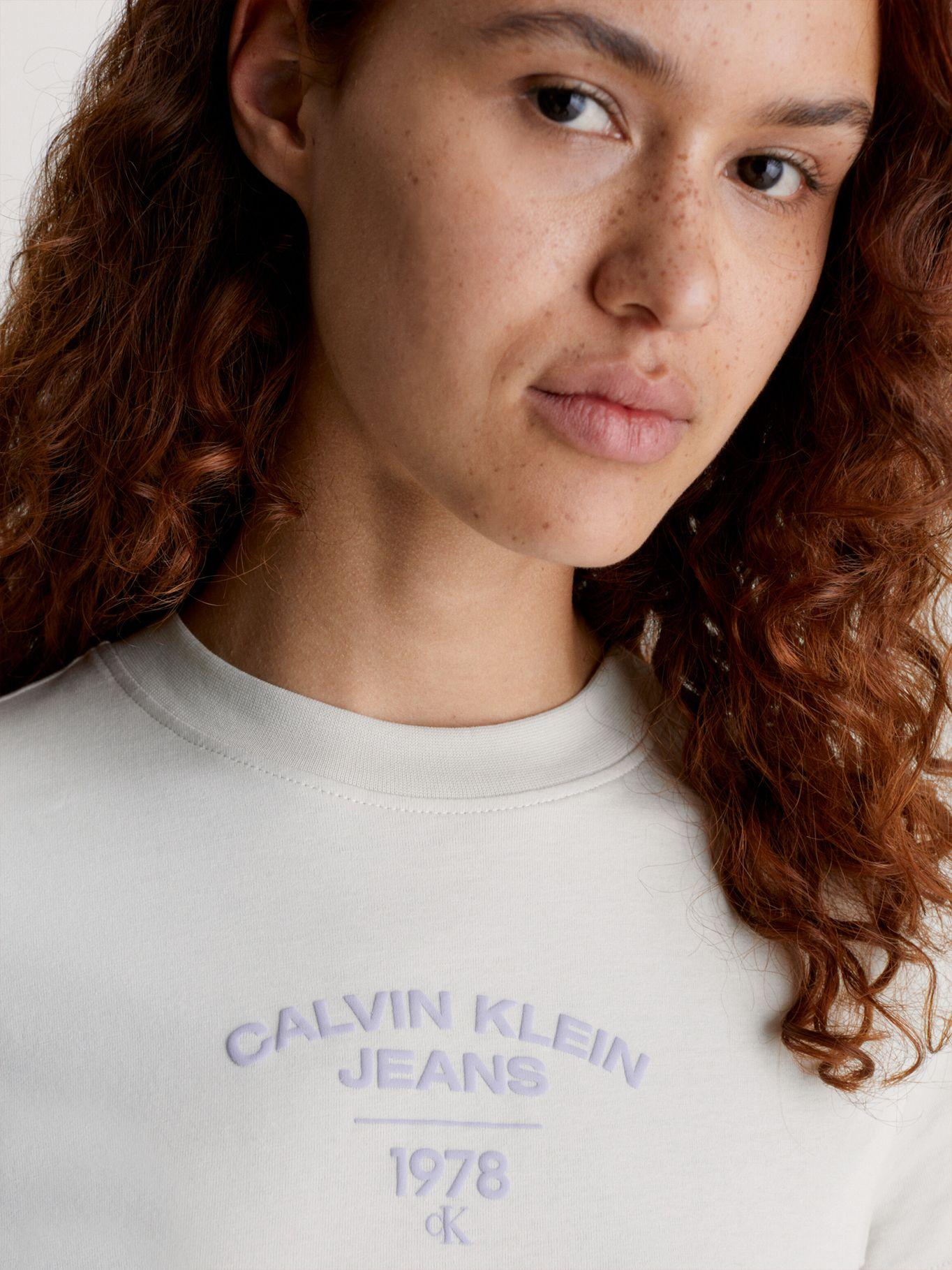 Polera Varsity Baby Blanco Calvin Klein-3