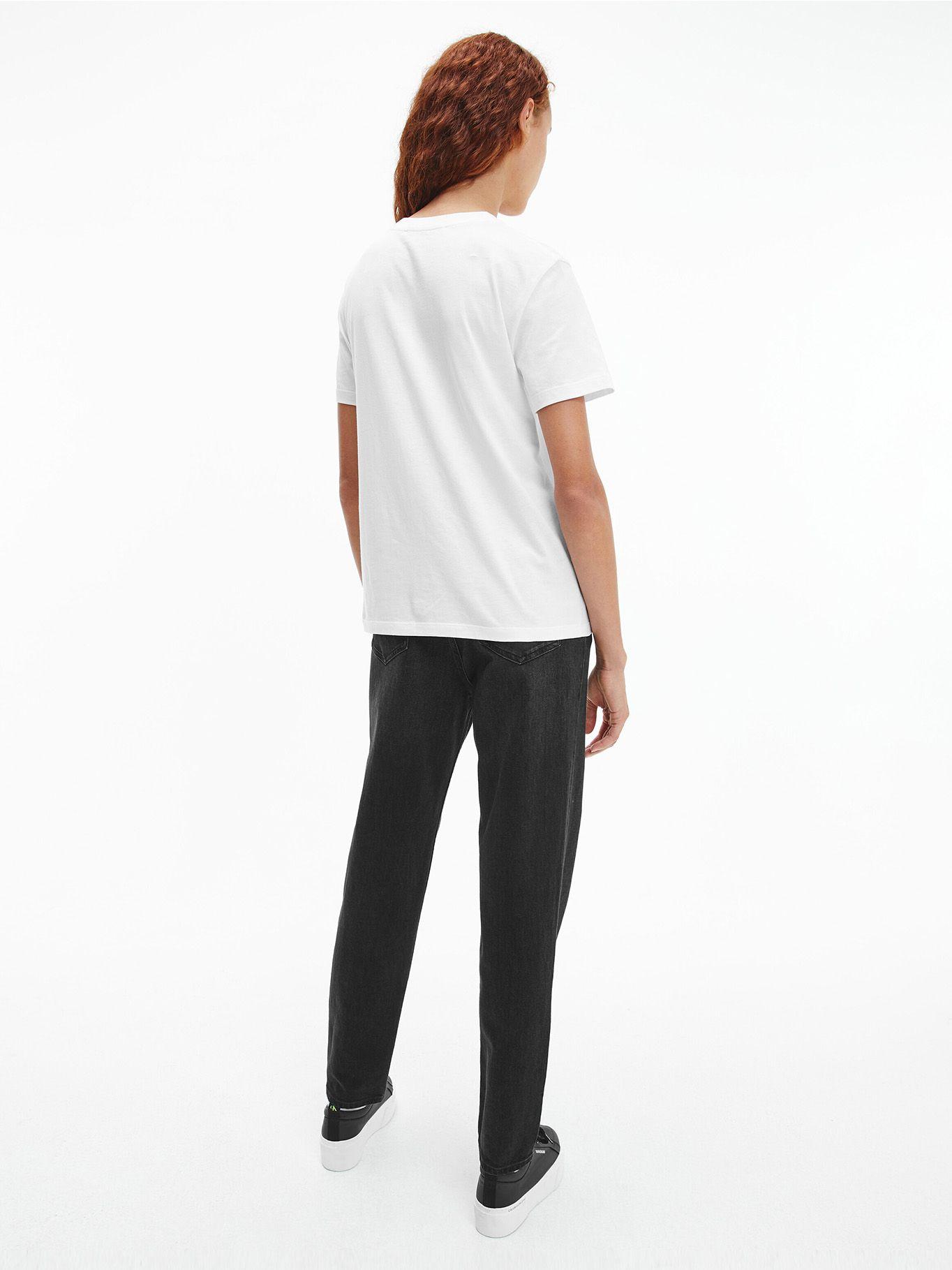 Polera Easy Institutional Blanco Calvin Klein-2