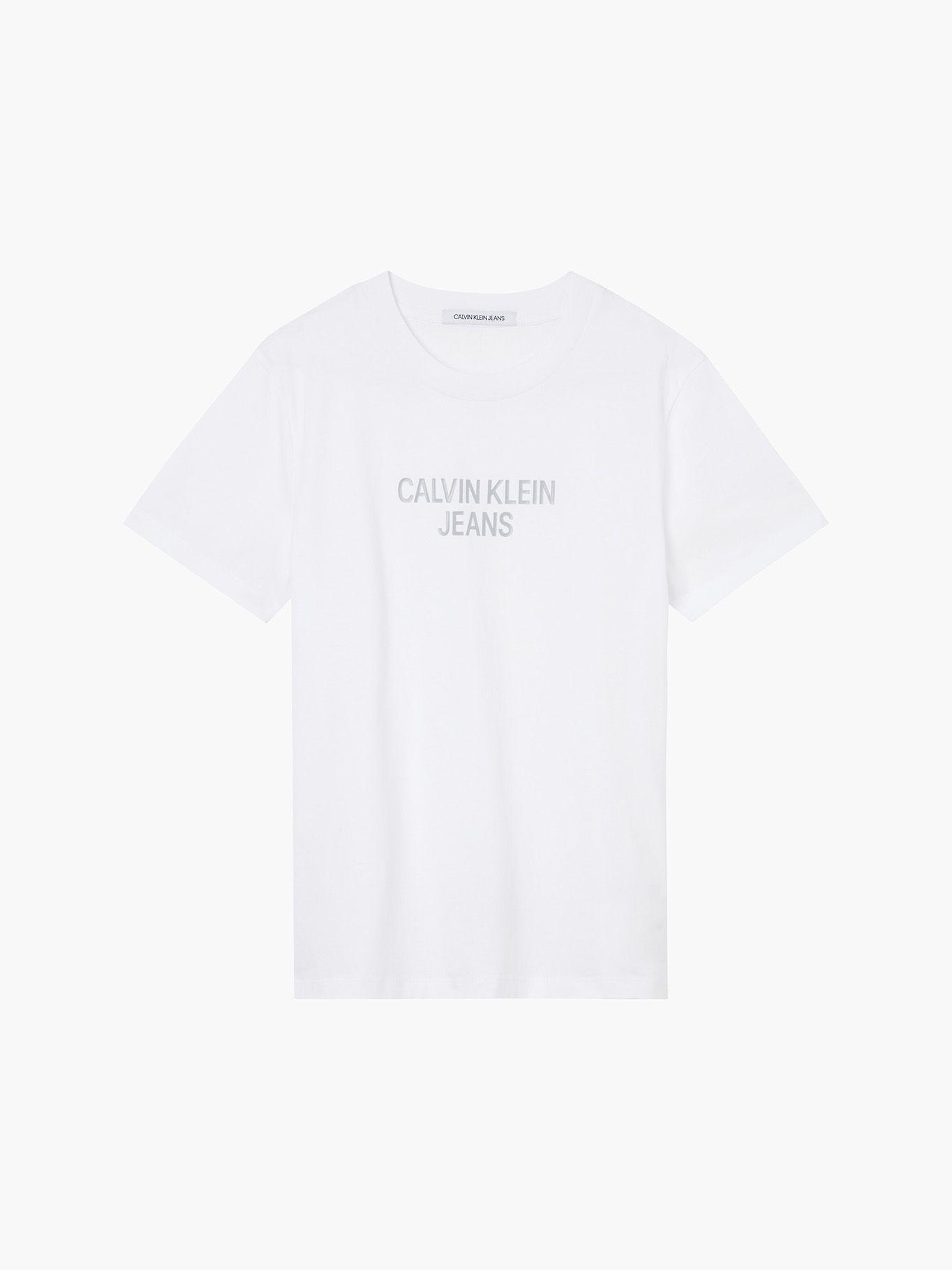 Polera Easy Institutional Blanco Calvin Klein-4