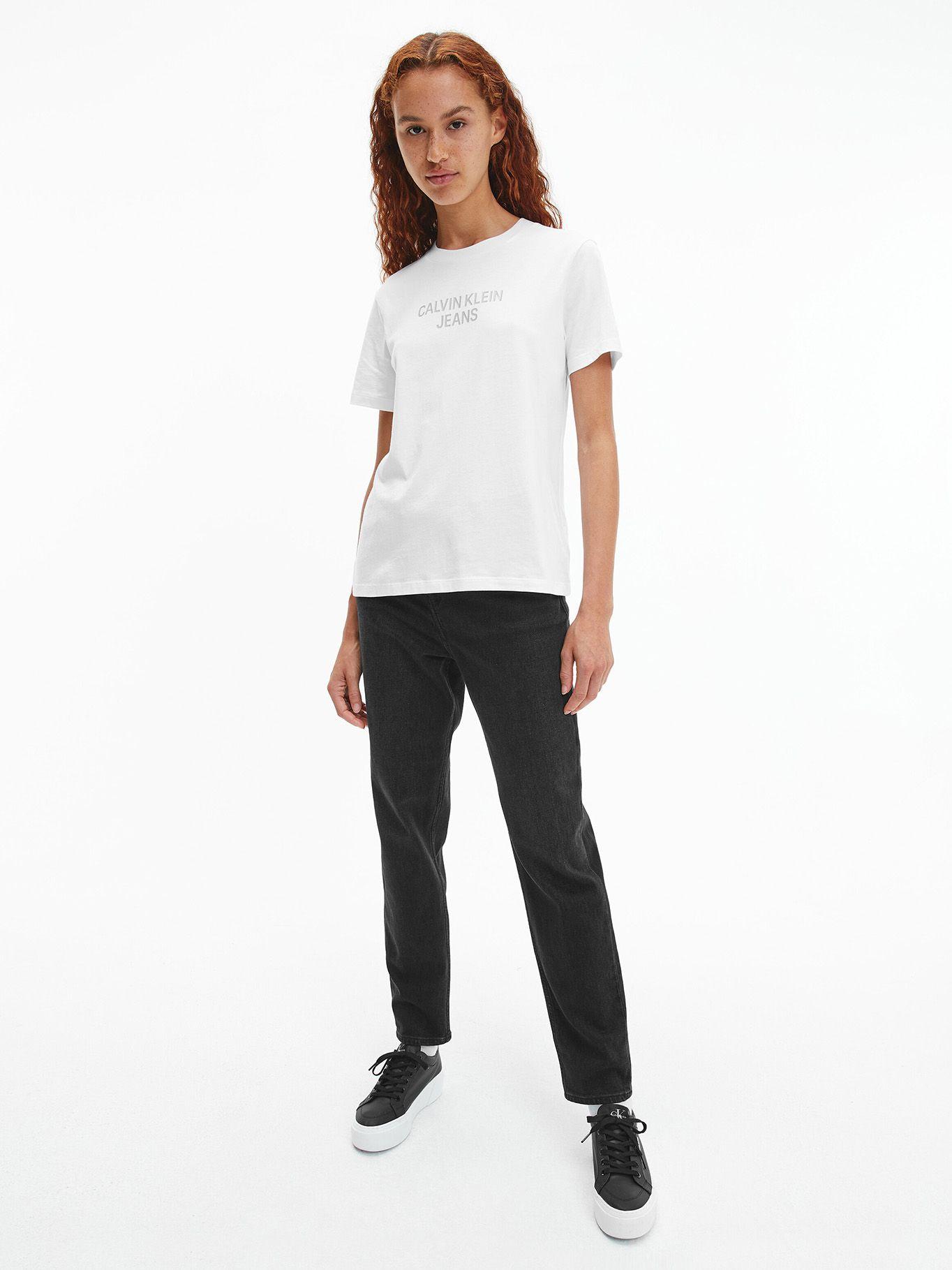 Polera Easy Institutional Blanco Calvin Klein-1