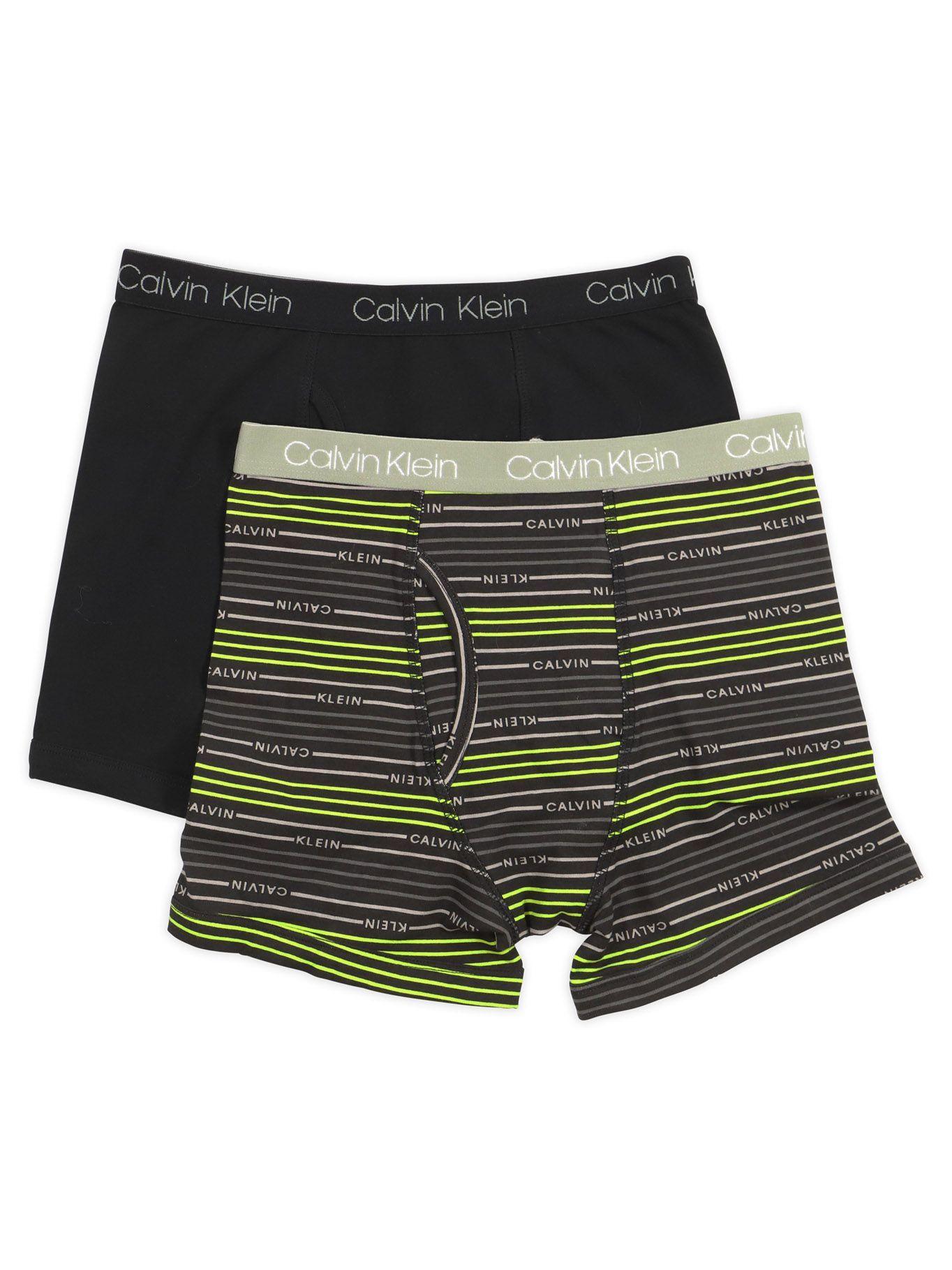 Pack 2 Bóxers Niño Delta Negro A12 Calvin Klein-0