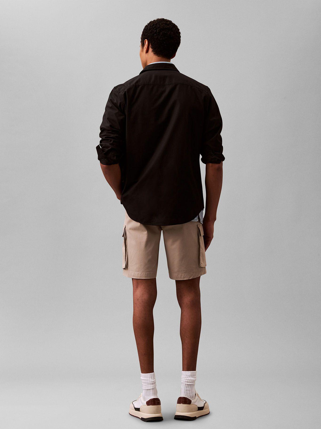 Short Cargo Pull-On de Algodón Beige Calvin Klein-1