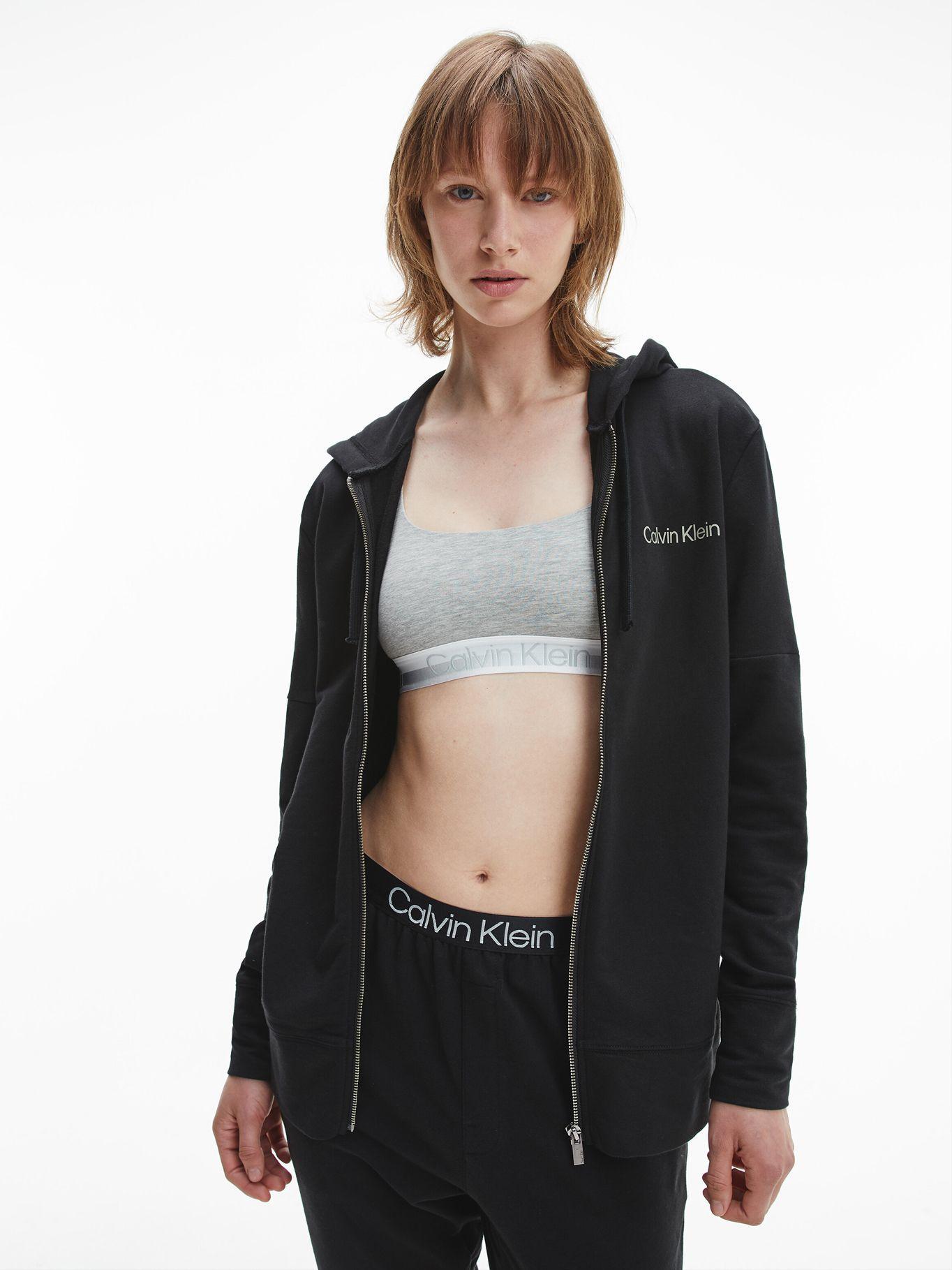 Polerón Pijama Structure Lounge Negro Calvin Klein-0