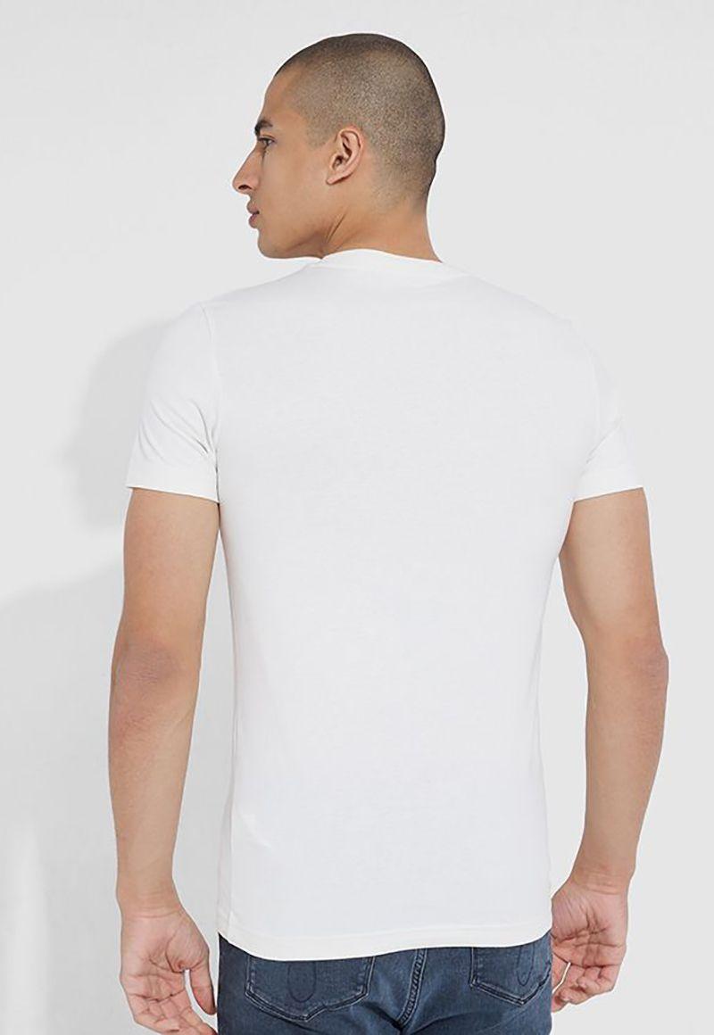 Camiseta con logo Blanco Calvin Klein J30J322510-YBI-2