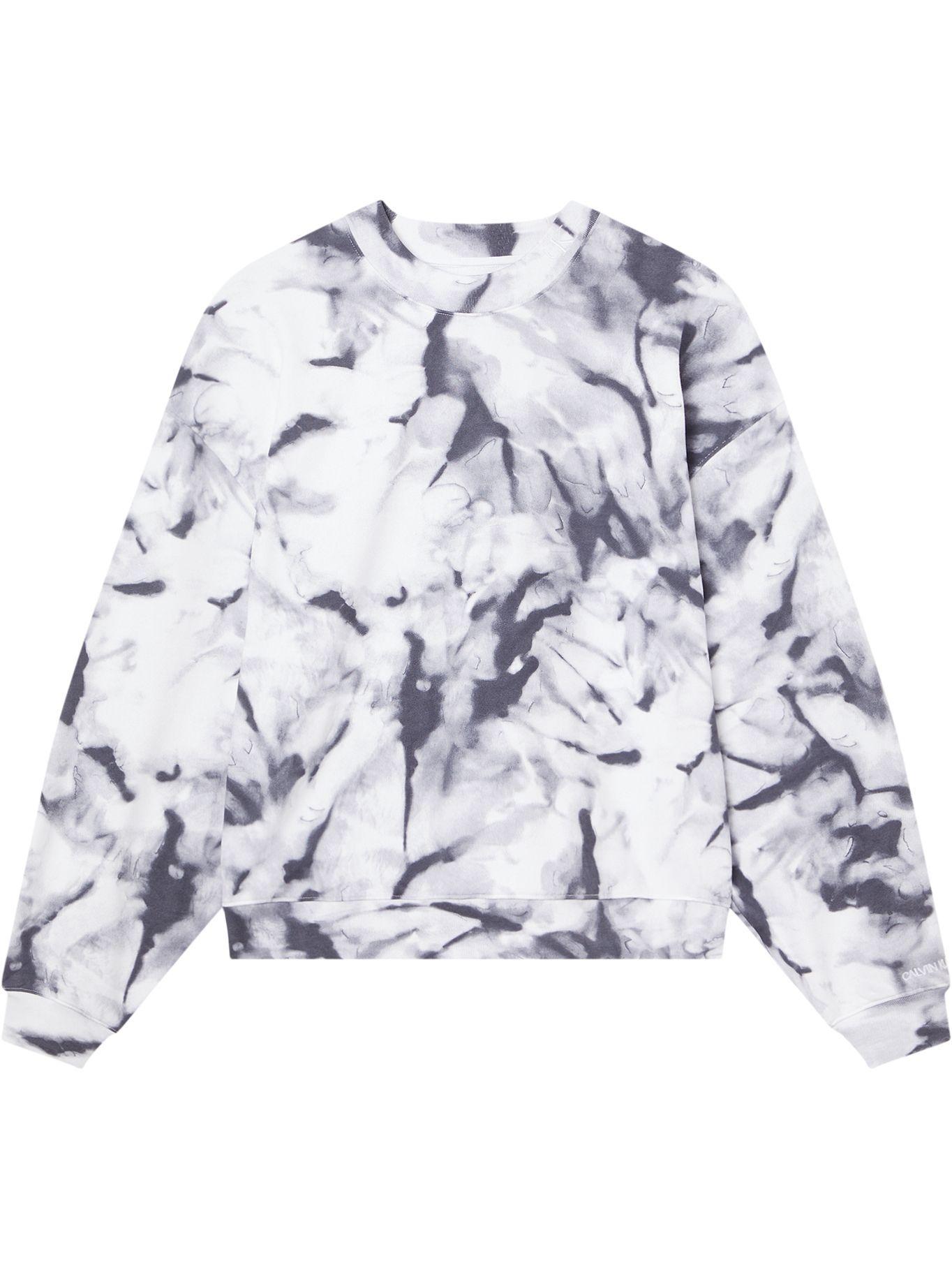Polerón Marble Gris Calvin Klein-0