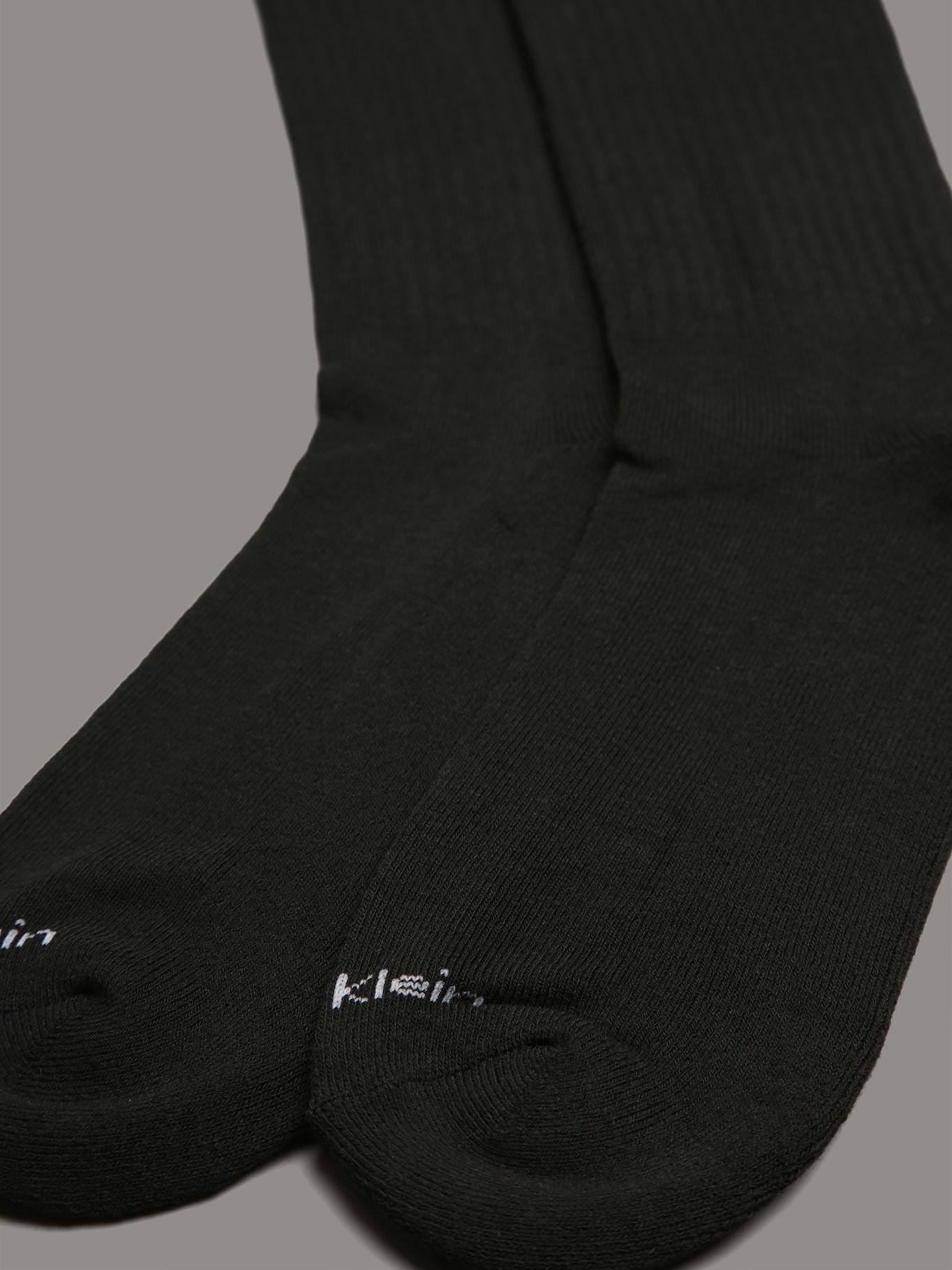 Pack 5 Calcetines Terry Cushion Negro Calvin Klein-1