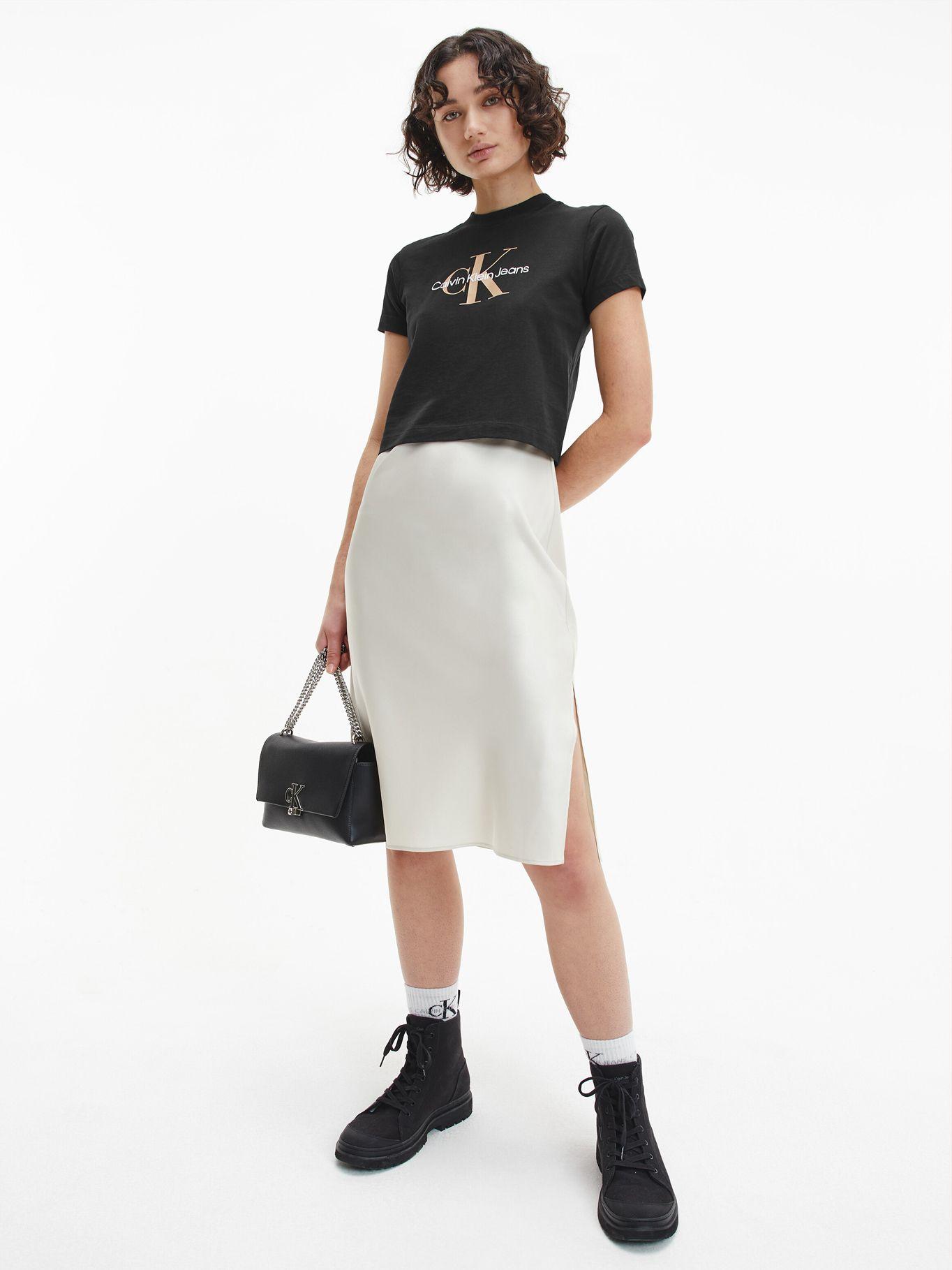 Polera Monogram Baby Negro Calvin Klein-1