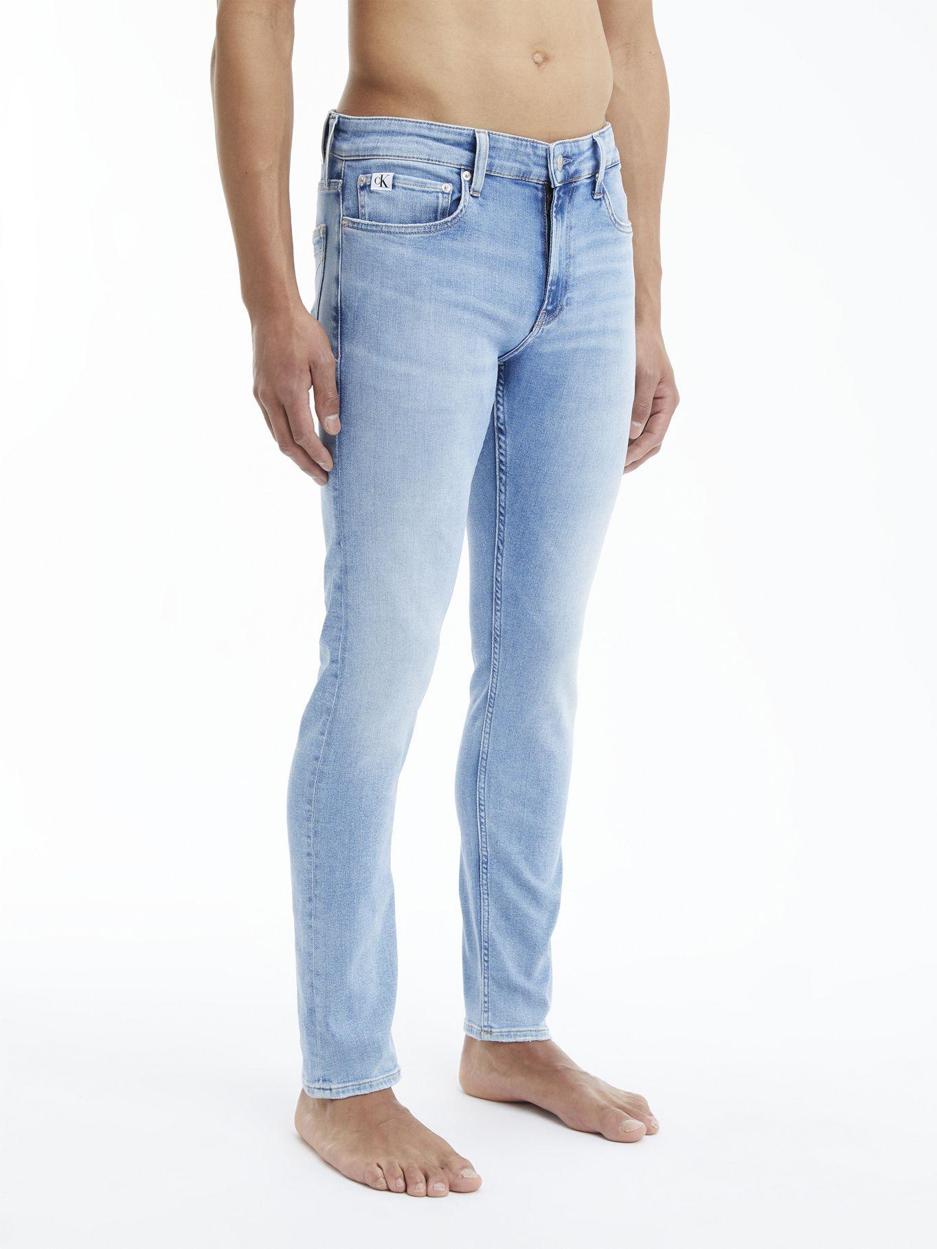 Jeans desteñidos de corte slim Celeste Calvin Klein-1
