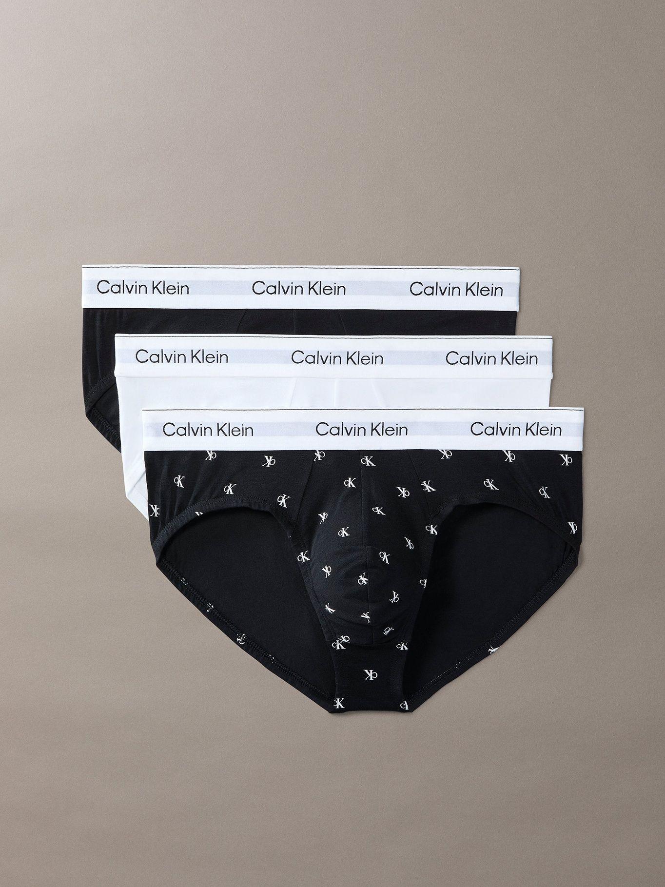 Pack 3 Slip Icon Cotton Stretch Multicolor Calvin Klein-0