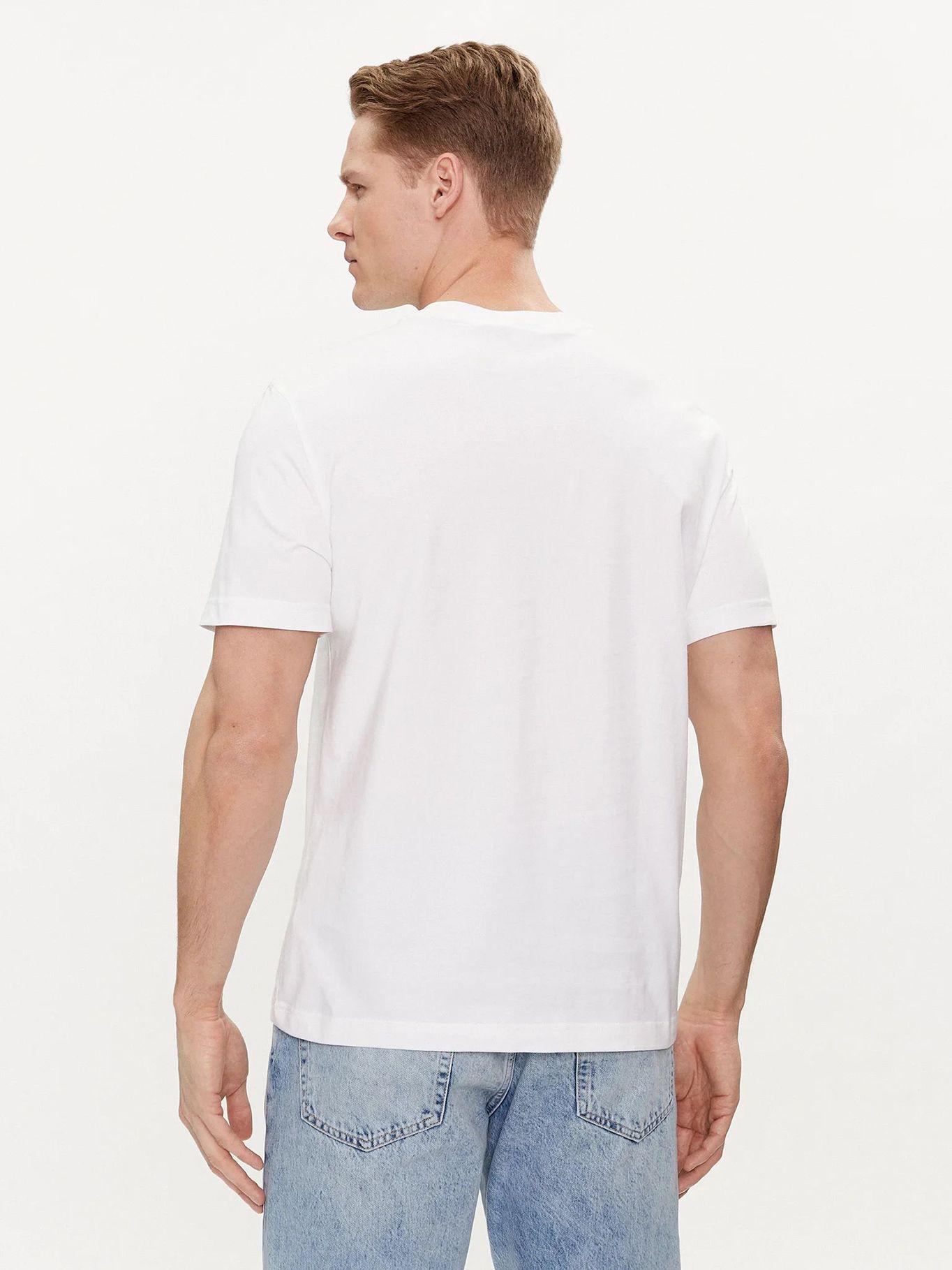 Polera Linear Chest Graphic Blanco Calvin Klein-2