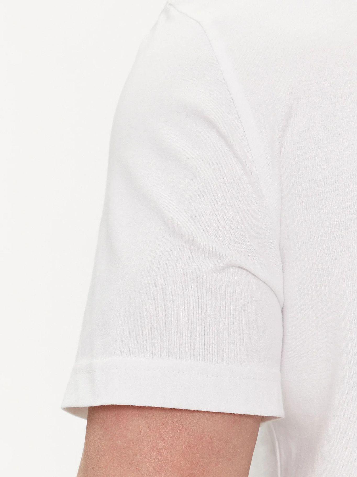 Polera Linear Chest Graphic Blanco Calvin Klein-4
